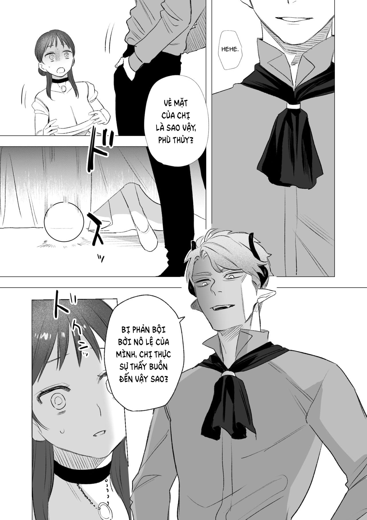 Đọc truyện hentai Tôi bị thôi miên giao phối với cặp song sinh nô lệ của bộ tộc rồng - Chap 3: Bí mật được hé lộ