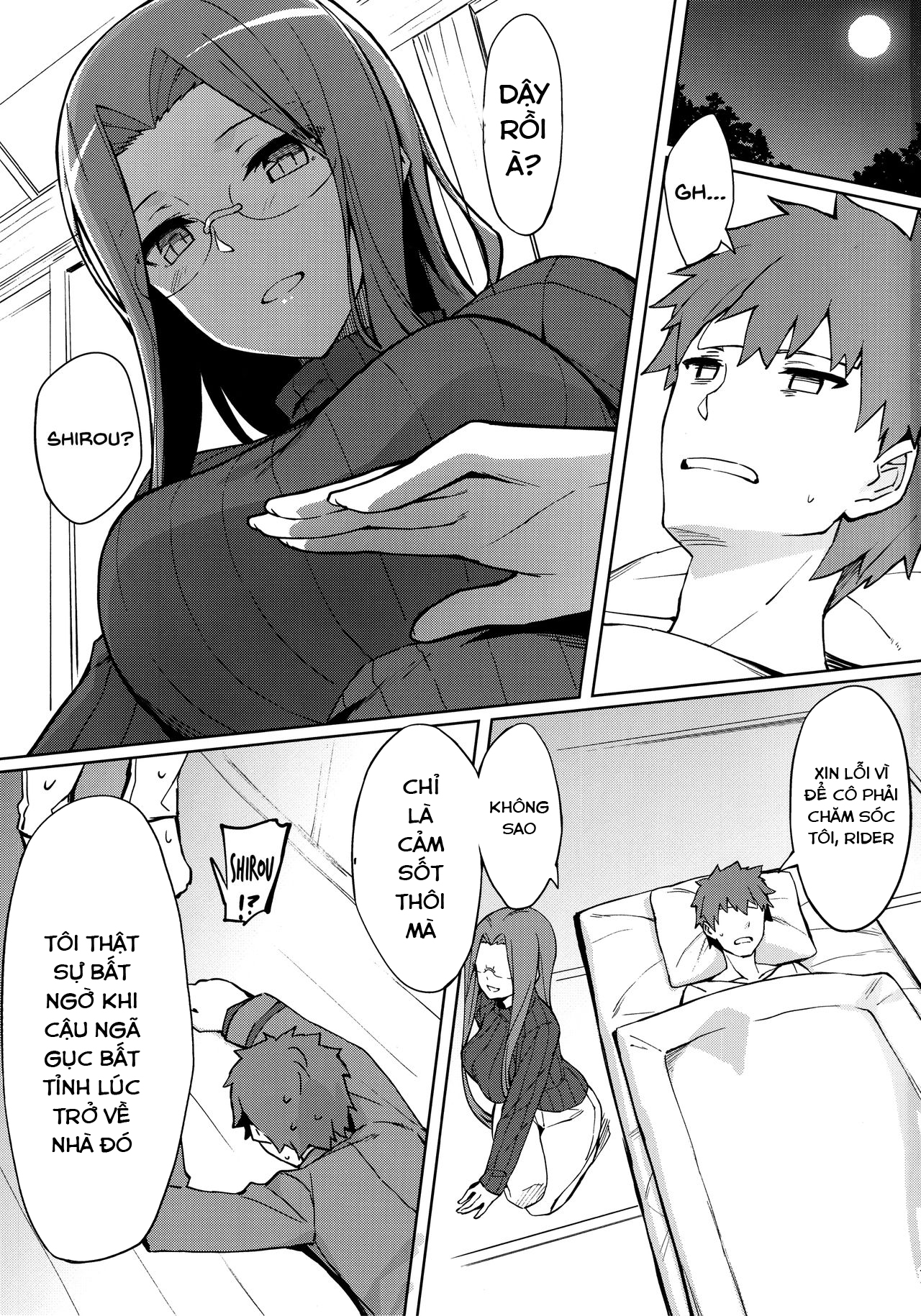 Đọc truyện hentai Rider-san no Kanbyou - Oneshot