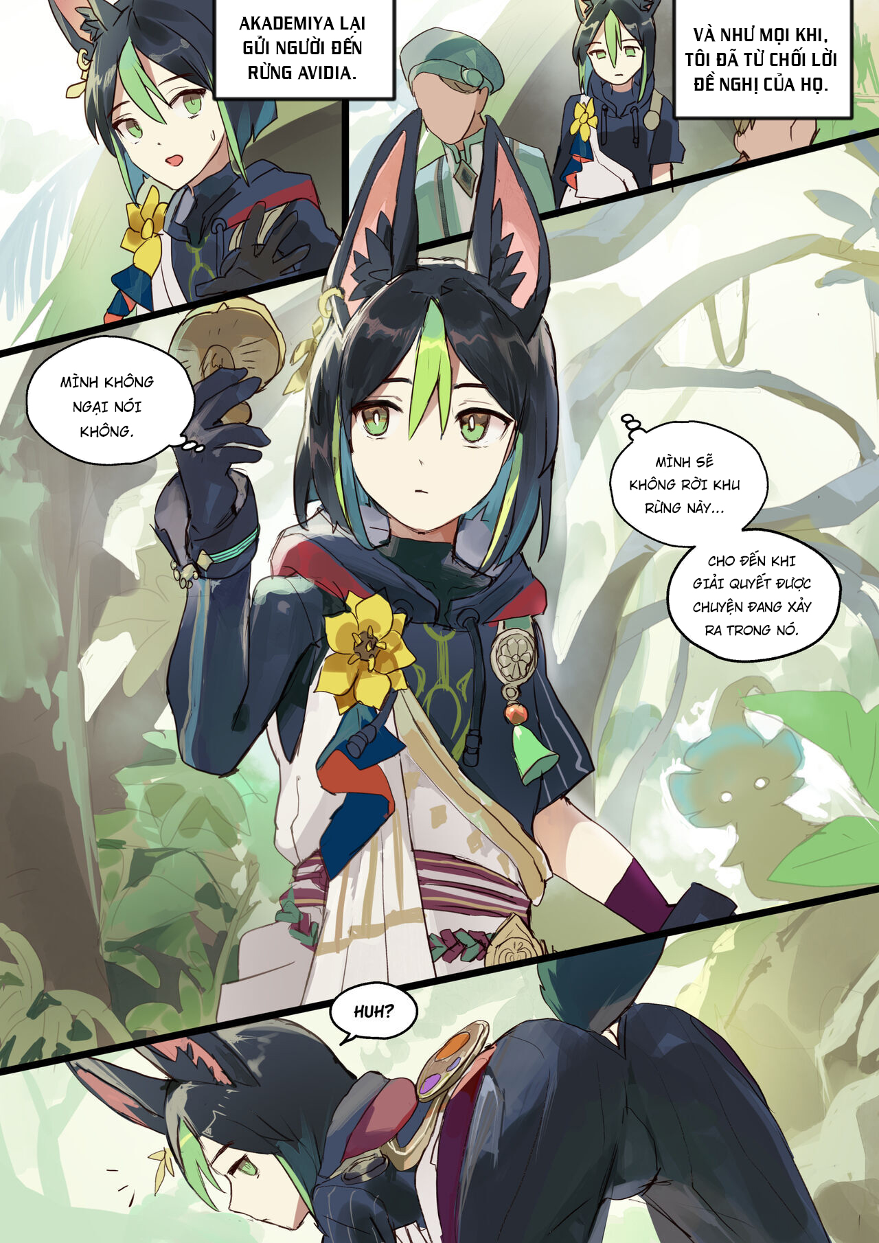 Đọc truyện hentai Mori Patrol Tighnari (Genshin Impact) - Oneshot