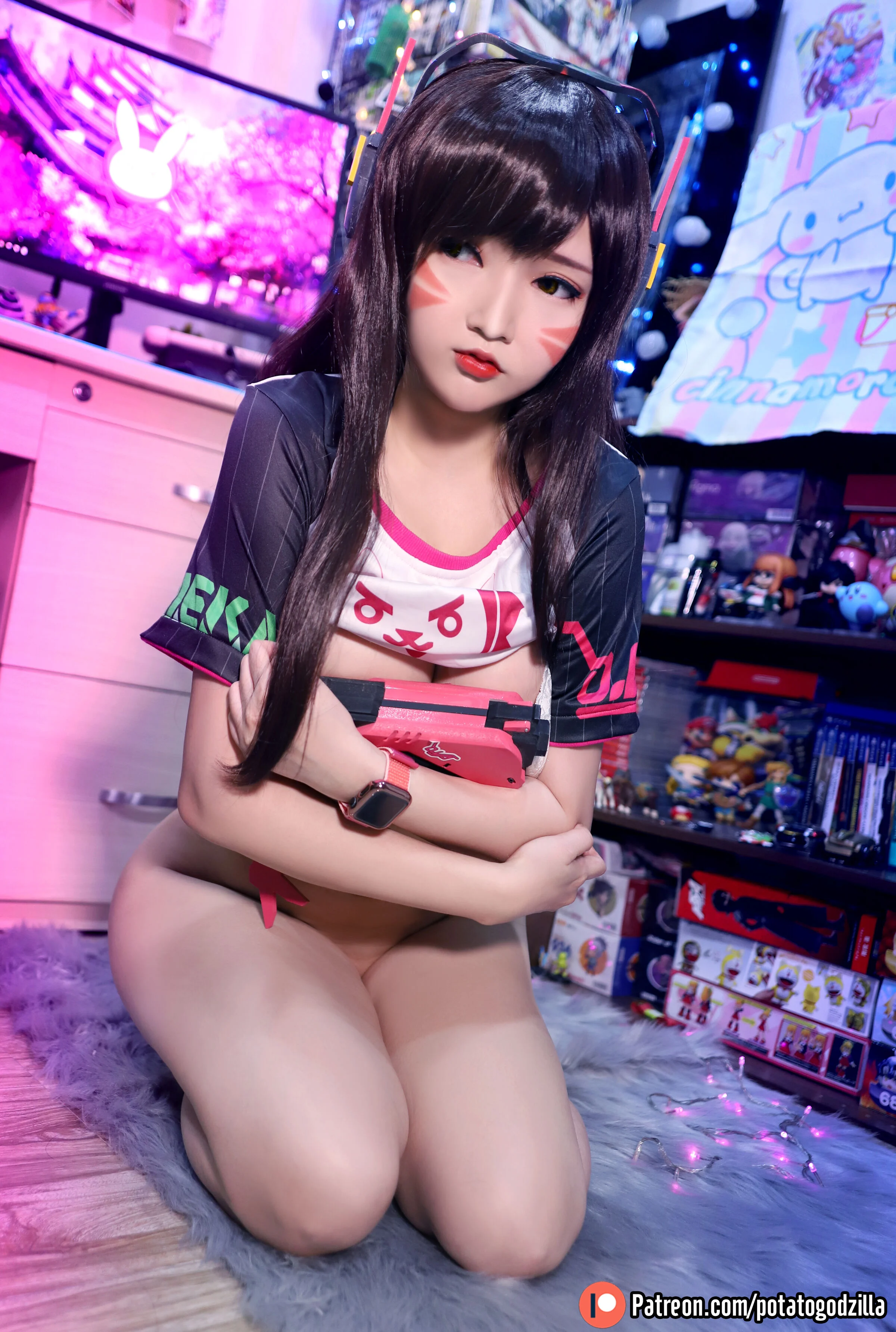 Đọc truyện hentai Tuyển tập Albums siêu phẩm Cosplay - Chap 298 - Potato Godzilla - D.Va