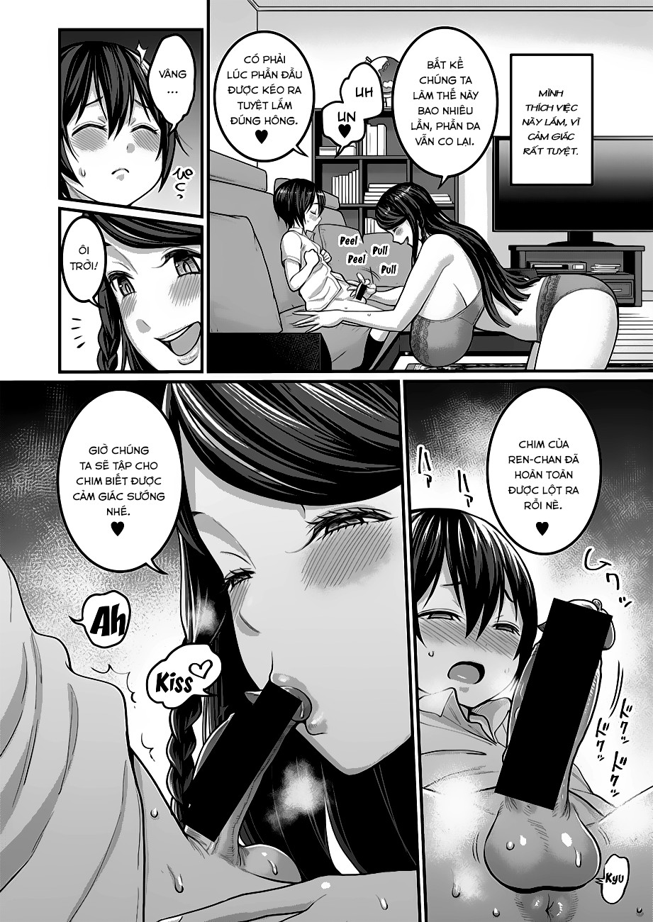 Đọc truyện hentai Bà mẹ dâm loàn và cậu con trai ngây thơ! - Oneshot