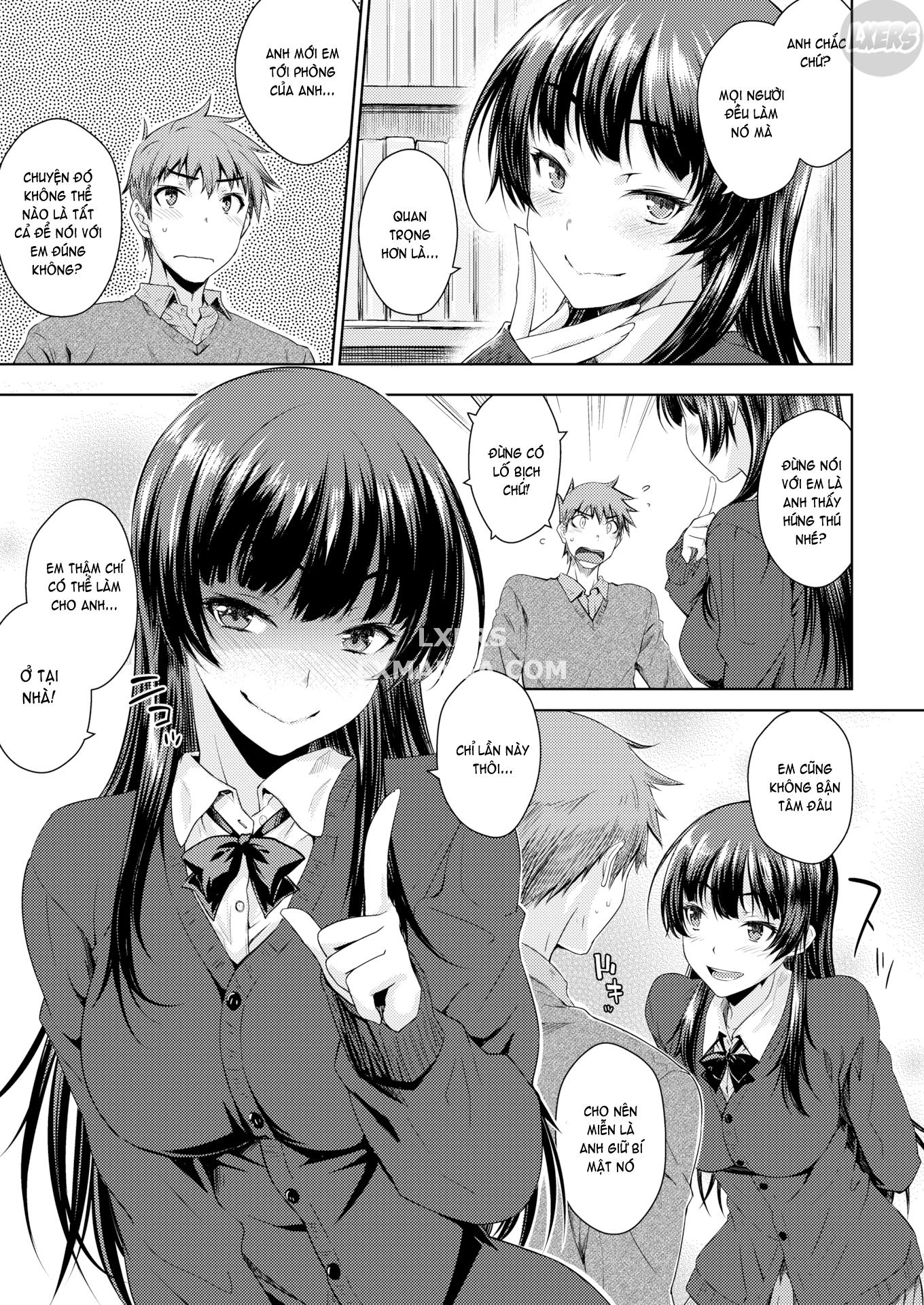 Đọc truyện hentai Con em gái ngây thơ vô phòng - Oneshot