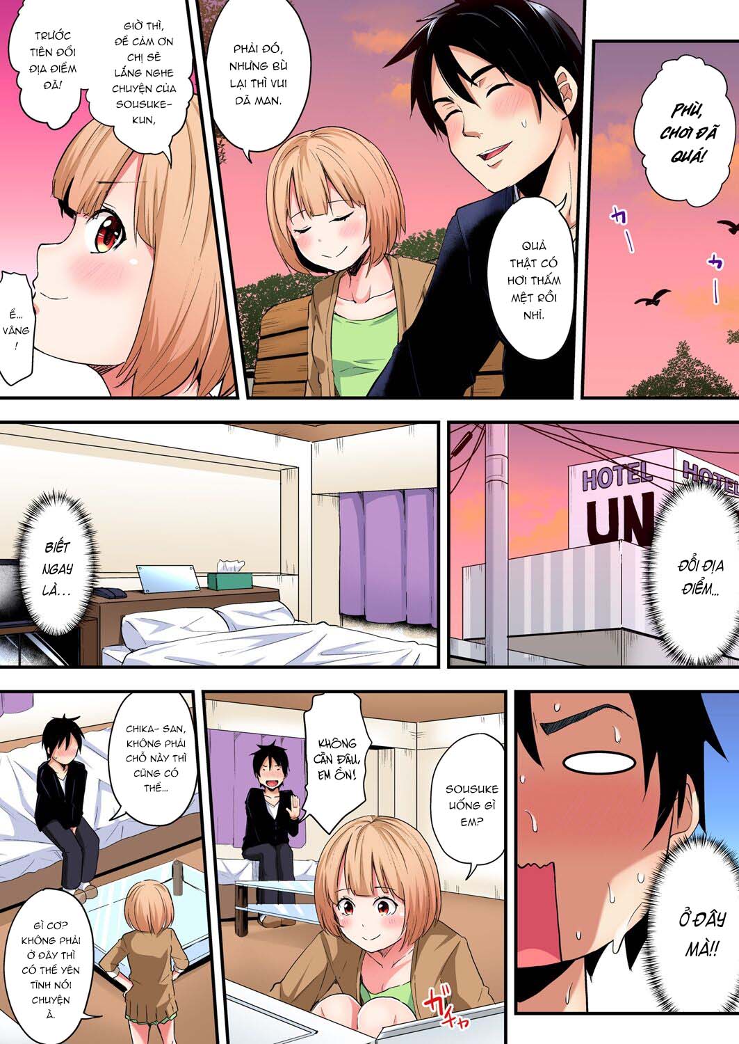 Đọc truyện hentai Bà Mẹ Teen Và Các Tư Thế SEX - Chap 8: Chị dâu đi mỹ còn chị bạn Chika-chan mà