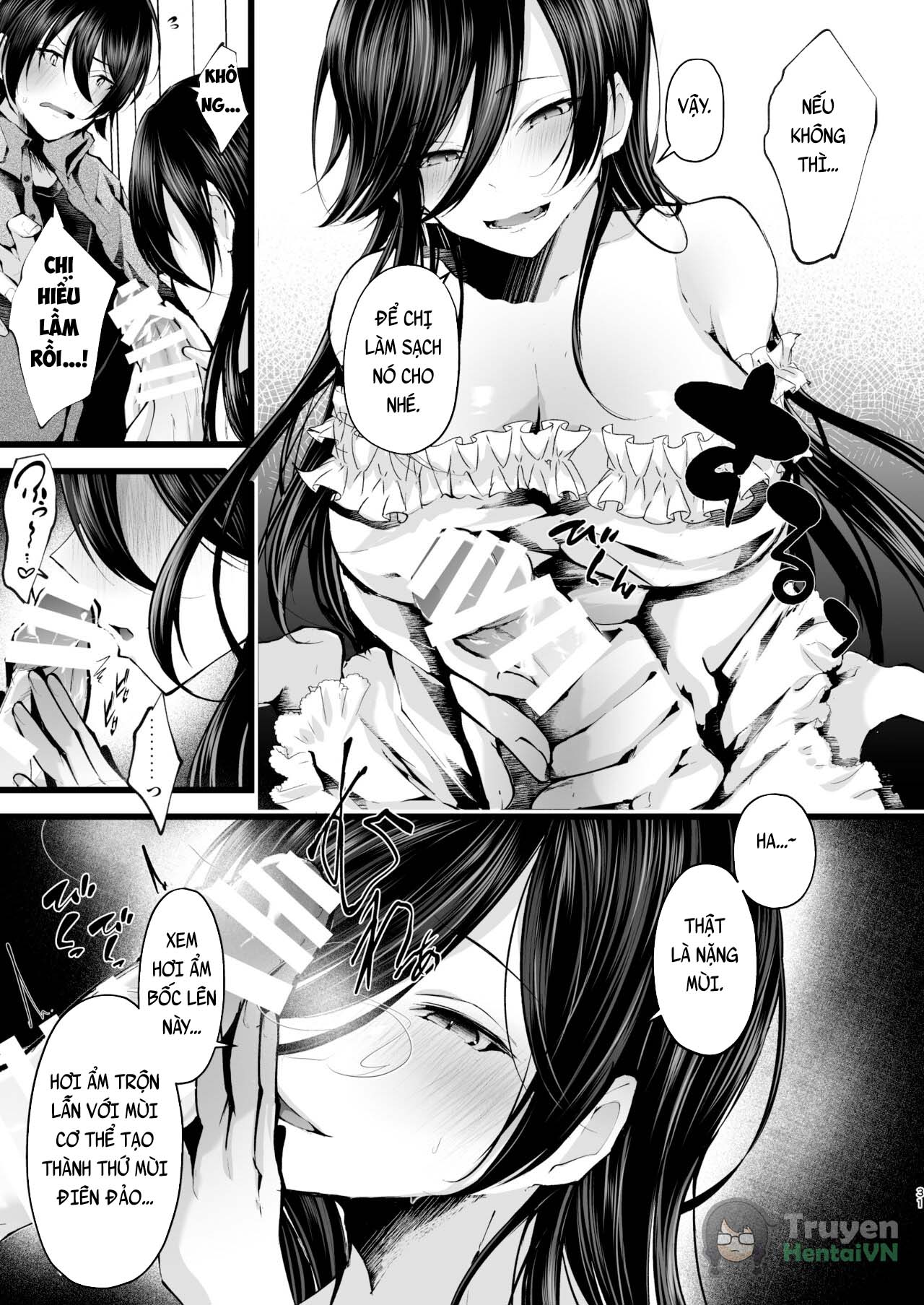 Đọc truyện hentai Boku o Shinu made Amayakashite Kureru Zenkoutei Onee-san - Oneshot