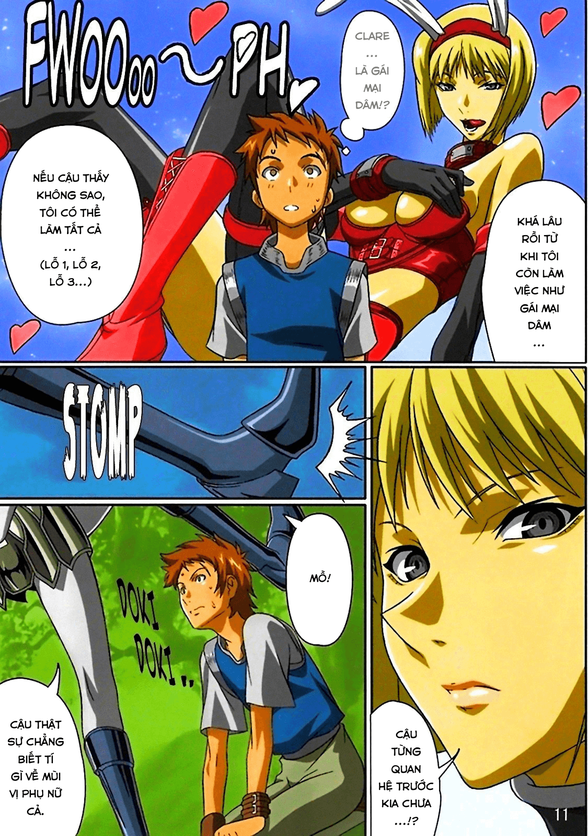 Đọc truyện hentai Industrial (Claymore) - Oneshot