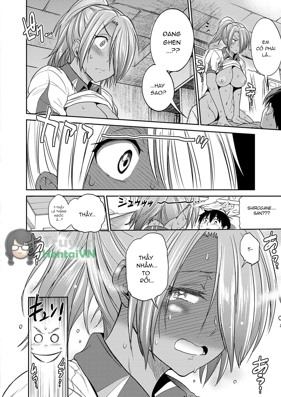 Đọc truyện hentai Jyoshi Luck! ~2 Years Later~ Shirogane-san no Shasei Kanri Nisshi - Oneshot