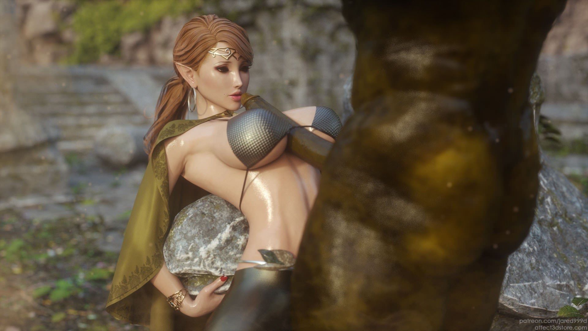 Đọc truyện hentai Elf Slave - Chapter 1: Side B