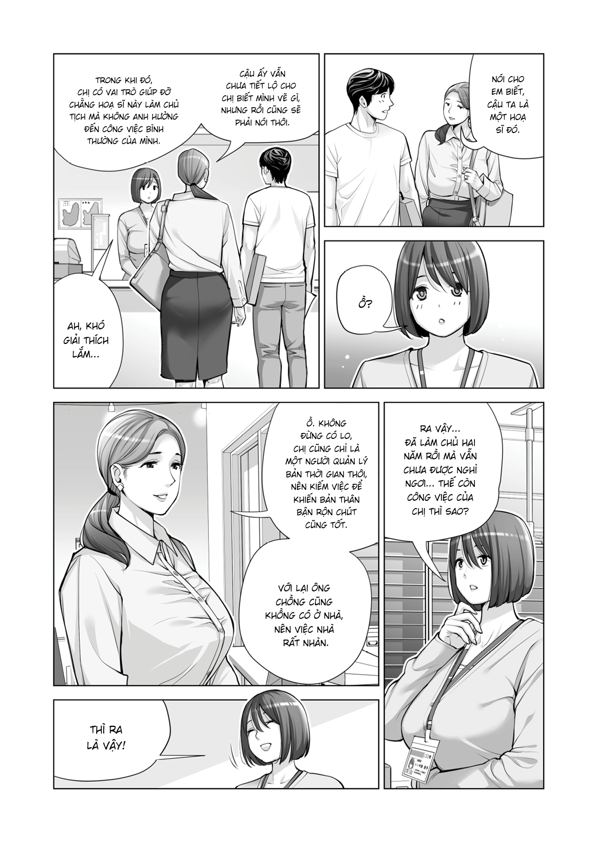 Đọc truyện hentai Những cô trợ lý đã có chồng - Chap 3