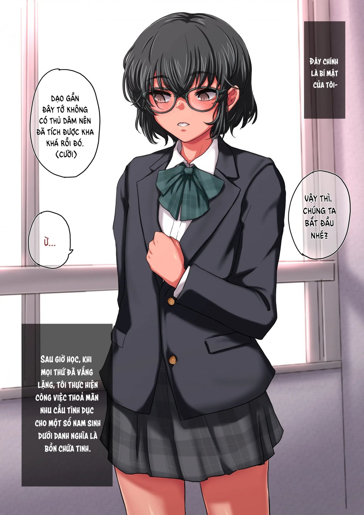 Đọc truyện hentai Bồn chứa tinh sau giờ học. - Oneshot