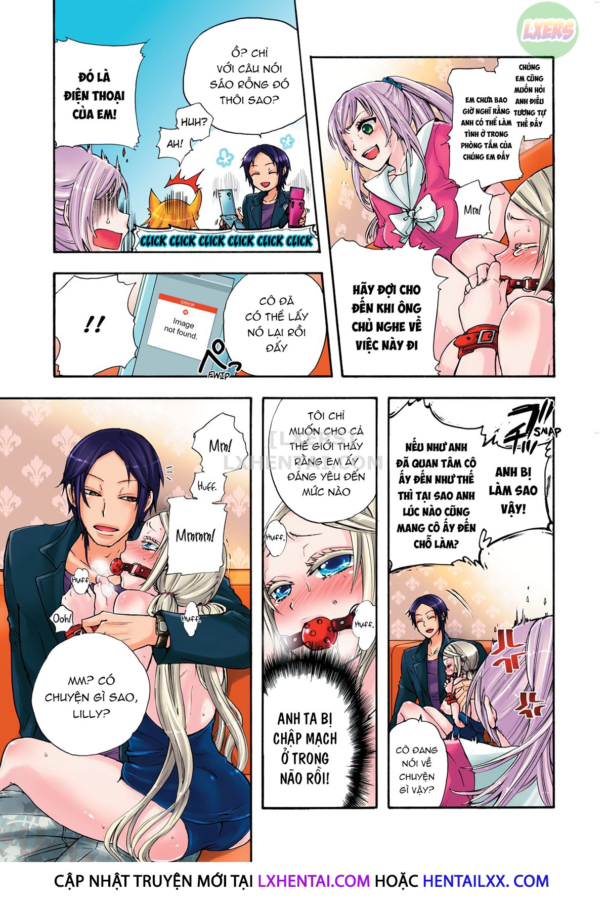 Đọc truyện hentai Robot thú cưng Lilly - Chap 9