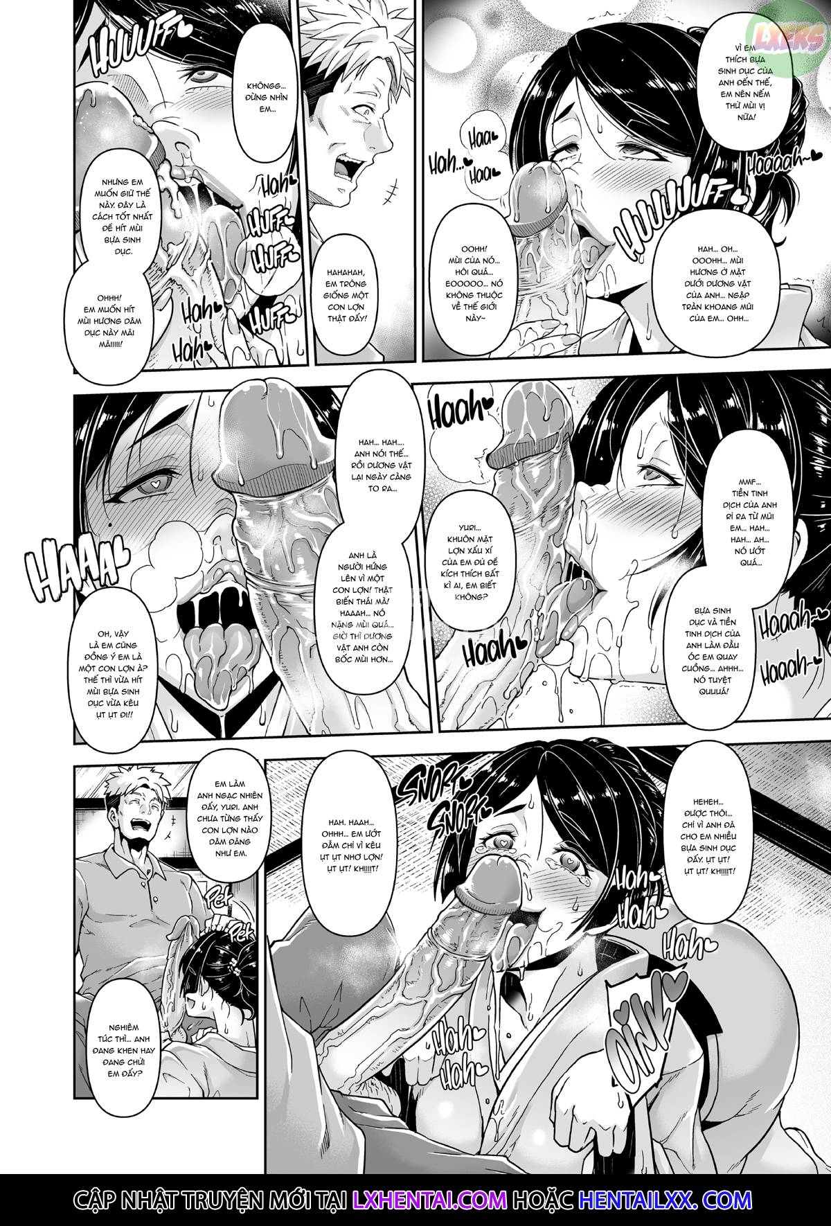 Đọc truyện hentai The Hostess of This Esteemed Hot Springs is a Shameless Sex Addict - Chap 1