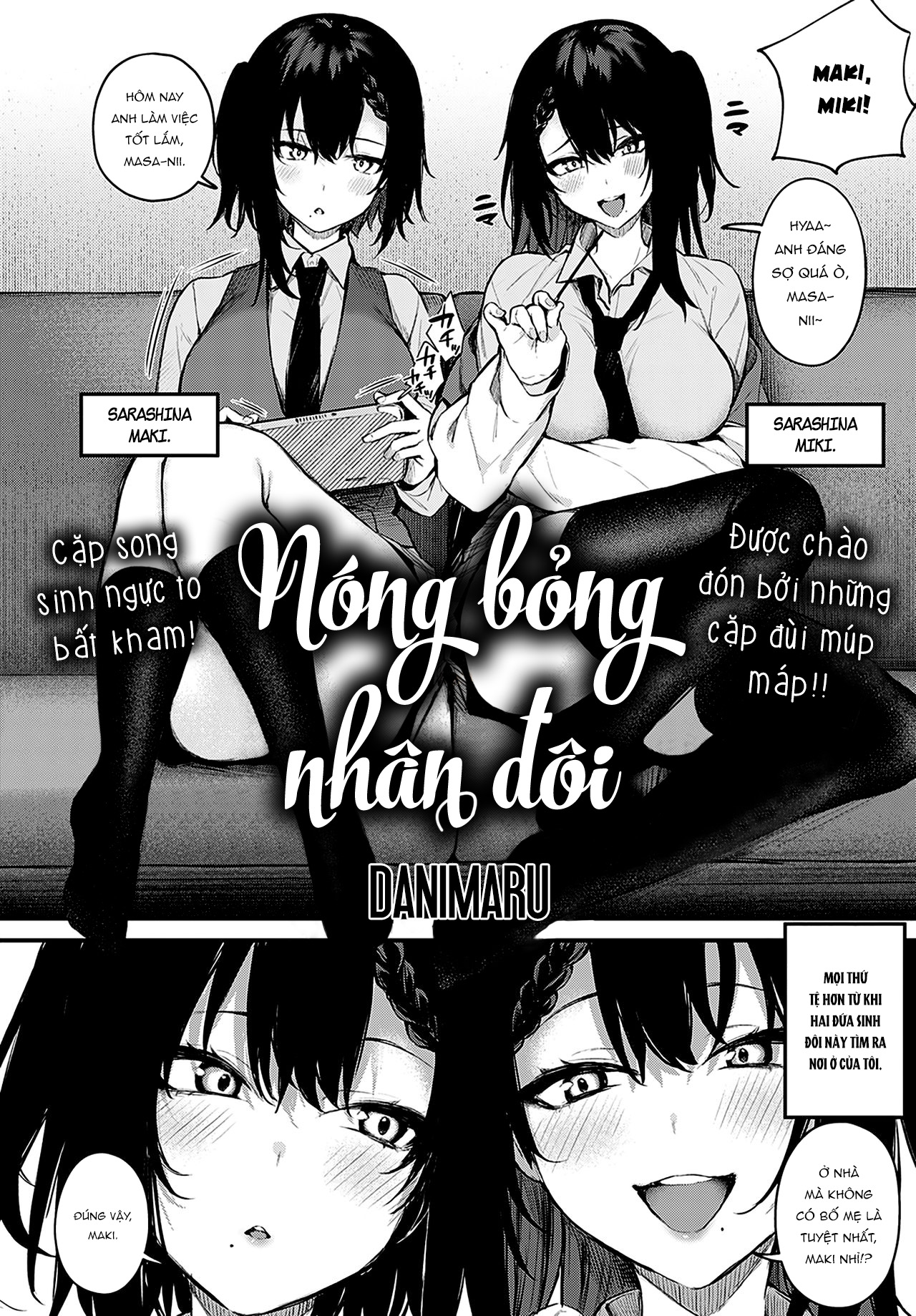 Đọc truyện hentai Twins in Heat - Oneshot