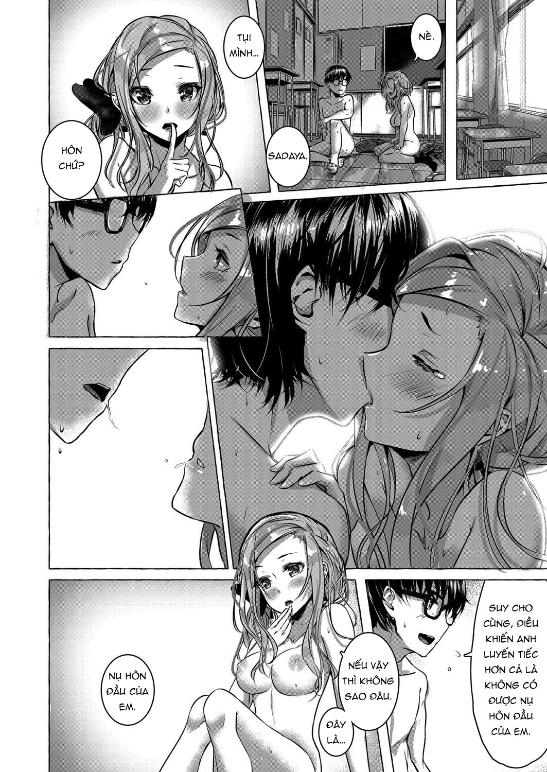 Đọc truyện hentai Chuyện về cậu thanh niên mất trinh khi bị hiếp bởi chính bạn thuở nhỏ, cũng là một gyaru dâm đãng! - Oneshot