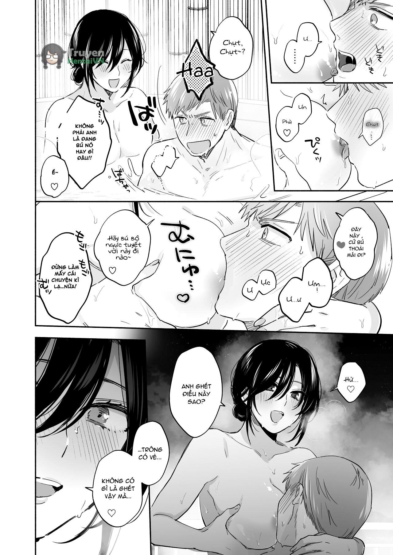 Đọc truyện hentai Suki Araba Kareshi no Seiheki o Yugametai! ~Gaman Genkai!! Icha Love Onsen Ryokou~ - Oneshot