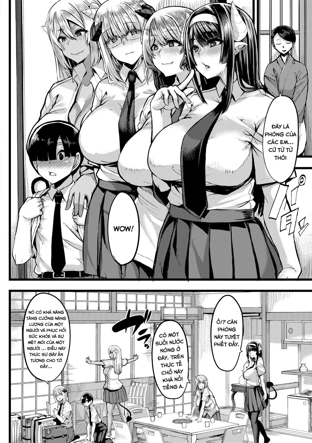 Đọc truyện hentai Succubus Sakusei-bu - Chap 3
