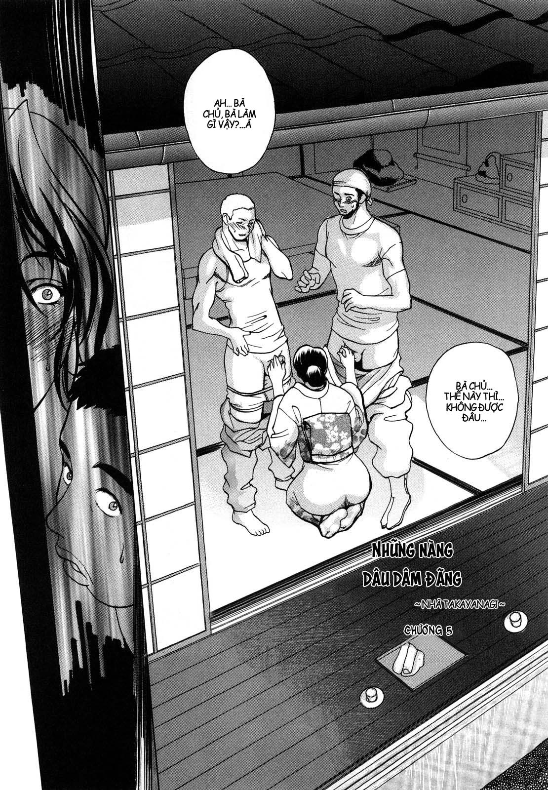 Đọc truyện hentai Cô dâu dâm đãng của nhà Takayanagike - Chap 4