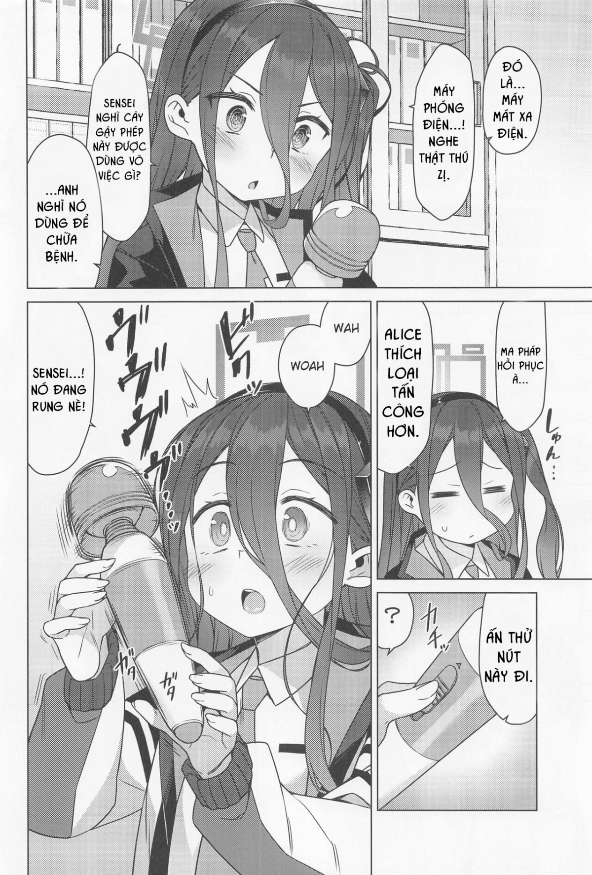 Đọc truyện hentai Alice Học Cách Dùng Gậy Phép - Oneshot