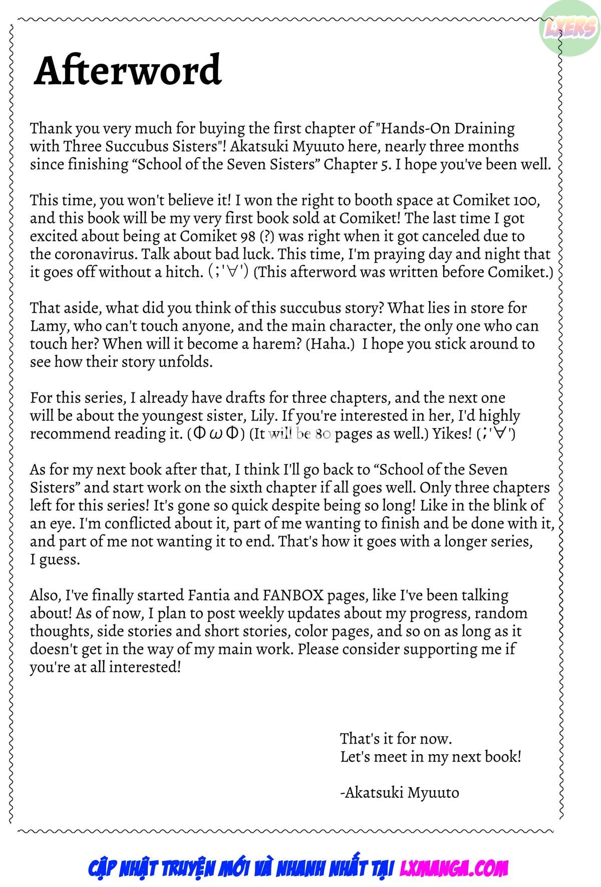 Đọc truyện hentai Vắt kiệt tinh trùng cùng ba chị em Succubus - Chap 1