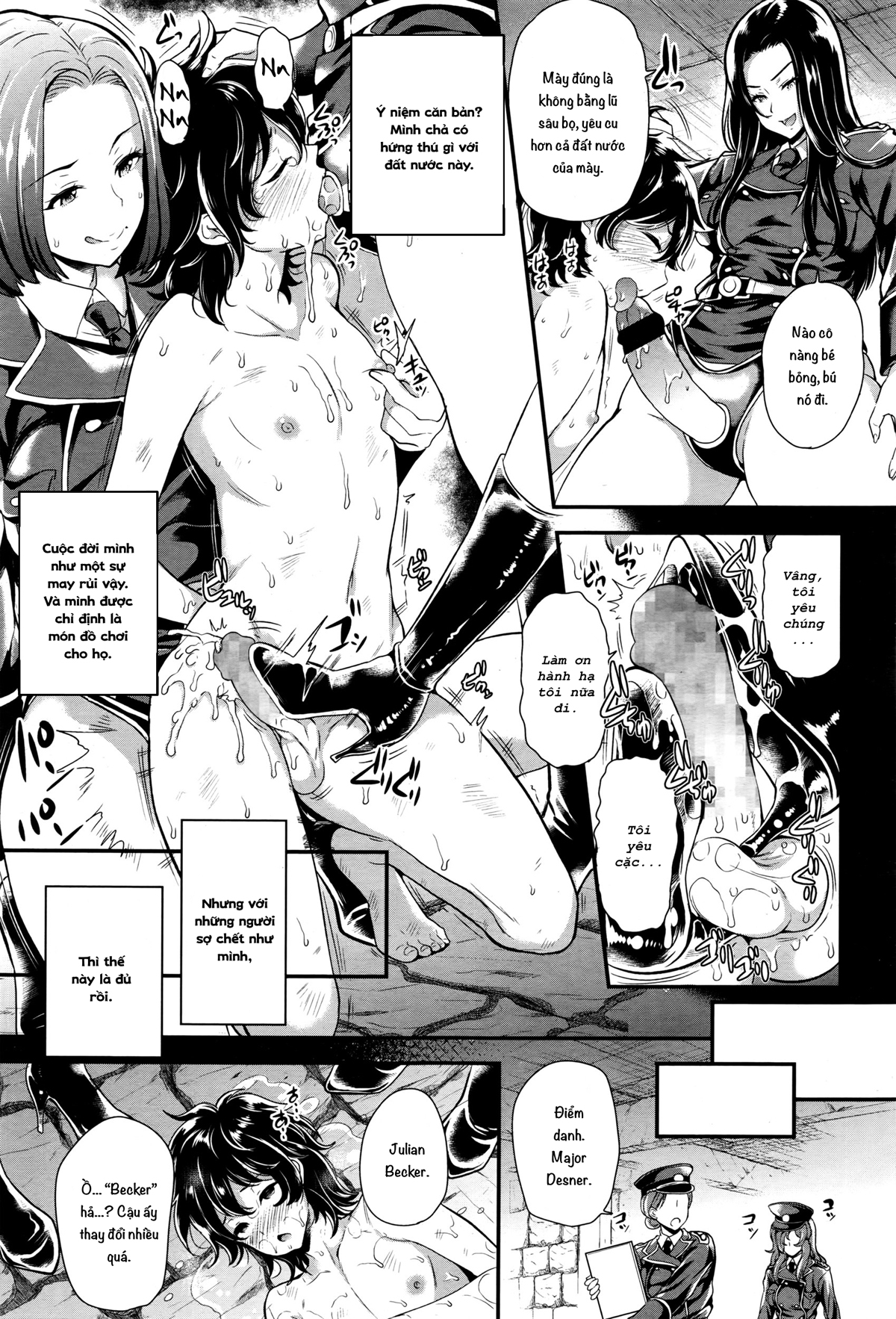 Đọc truyện hentai Đằng Sau Đế Chế Phát Xít... - Oneshot