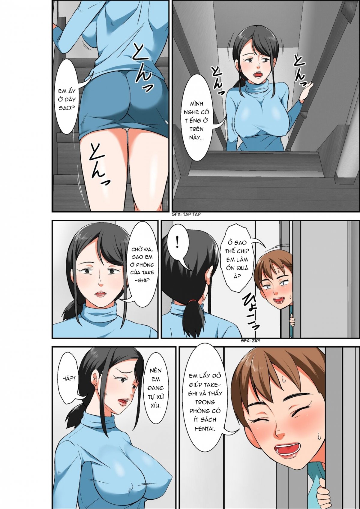 Đọc truyện hentai Mẹ và dì - Chap 2