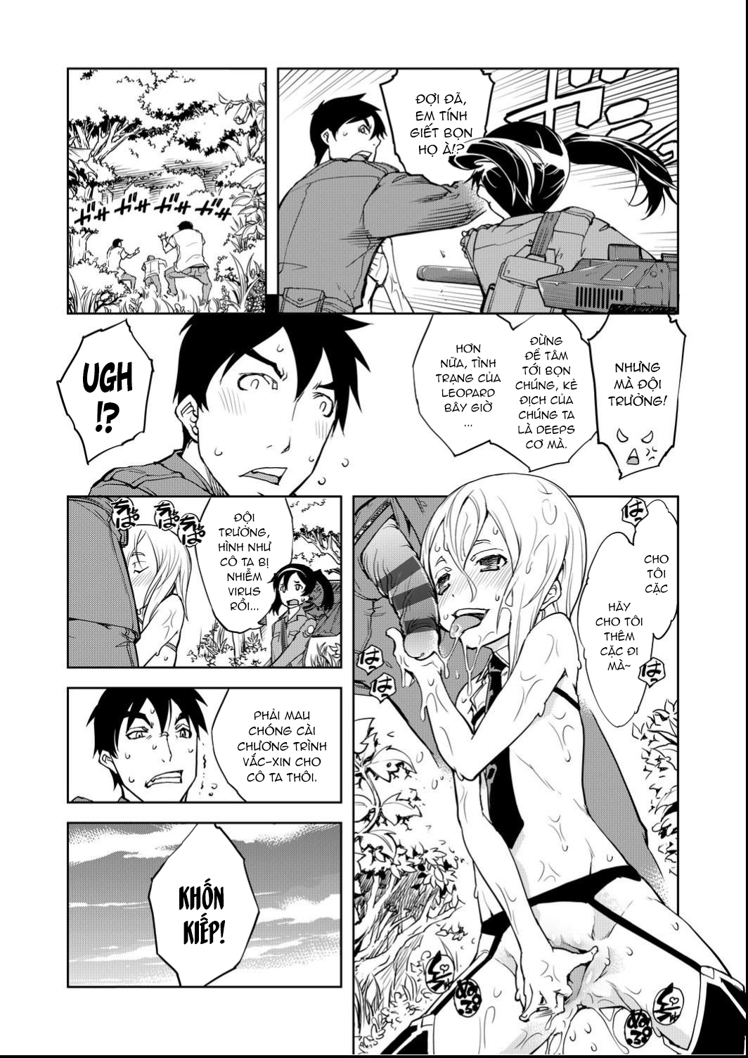 Đọc truyện hentai Những thiếu nữ chiến xa - Chiến tuyến số 2