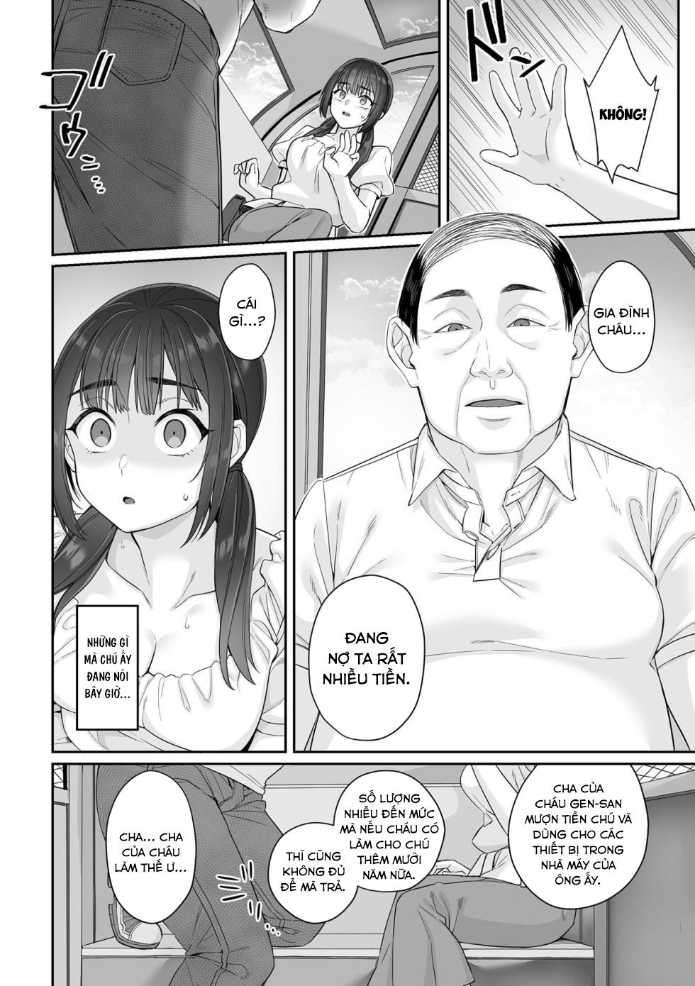 Đọc truyện hentai Junboku Joshikousei wa Oyaji Iro ni Somerarete Comic Ban - Chap 1