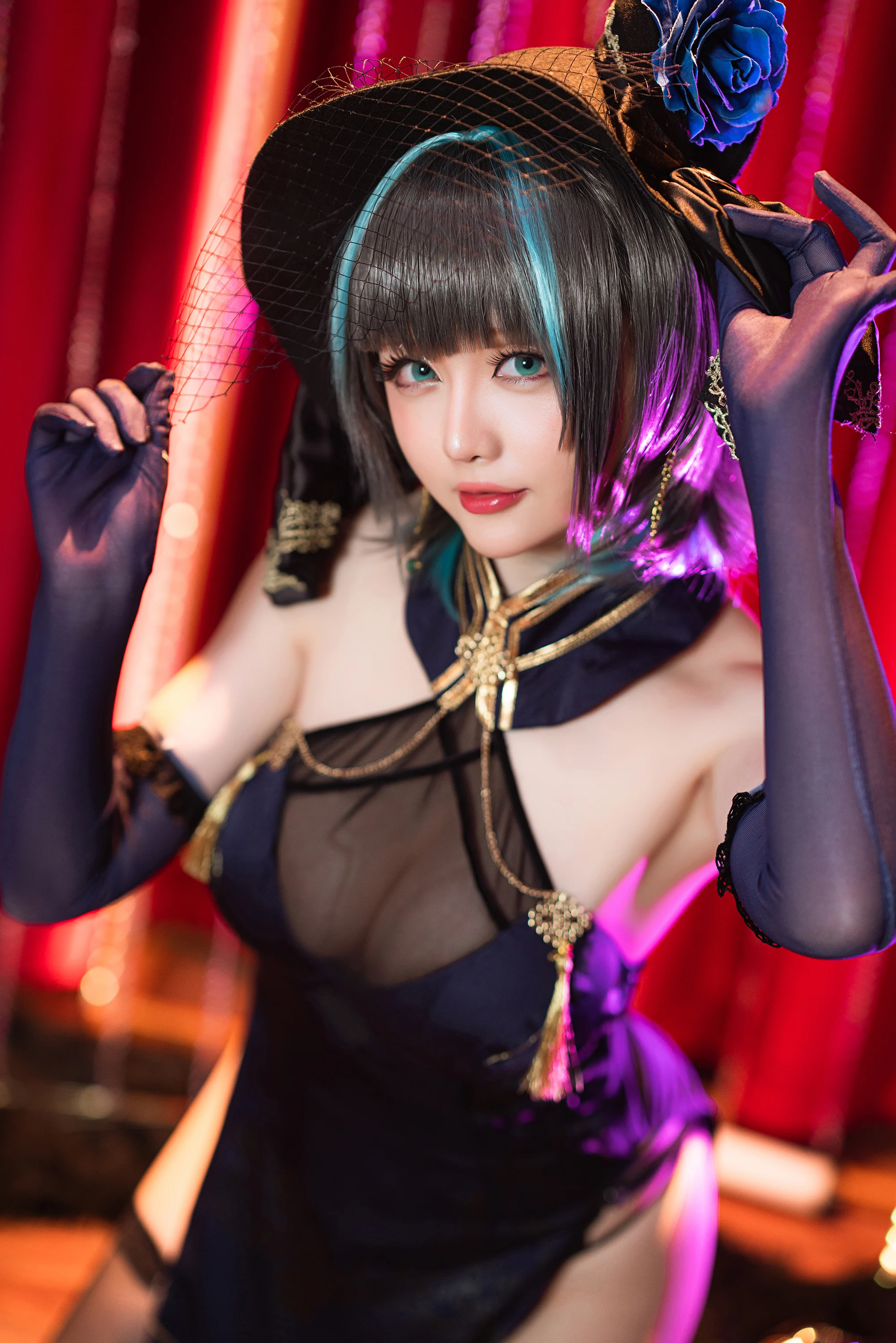 Đọc truyện hentai Tuyển tập Albums siêu phẩm Cosplay - Chap 663 - Star Chichi - Cheshire Cheongsam
