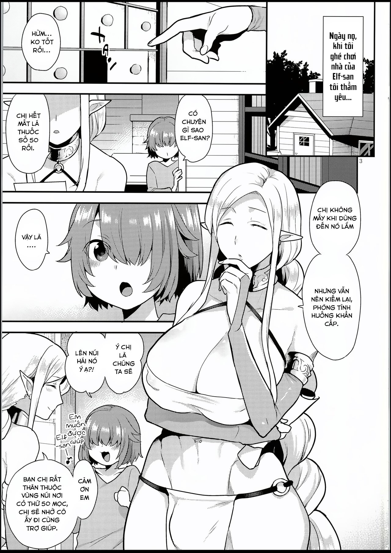 Đọc truyện hentai Elf Onsen - Oneshot