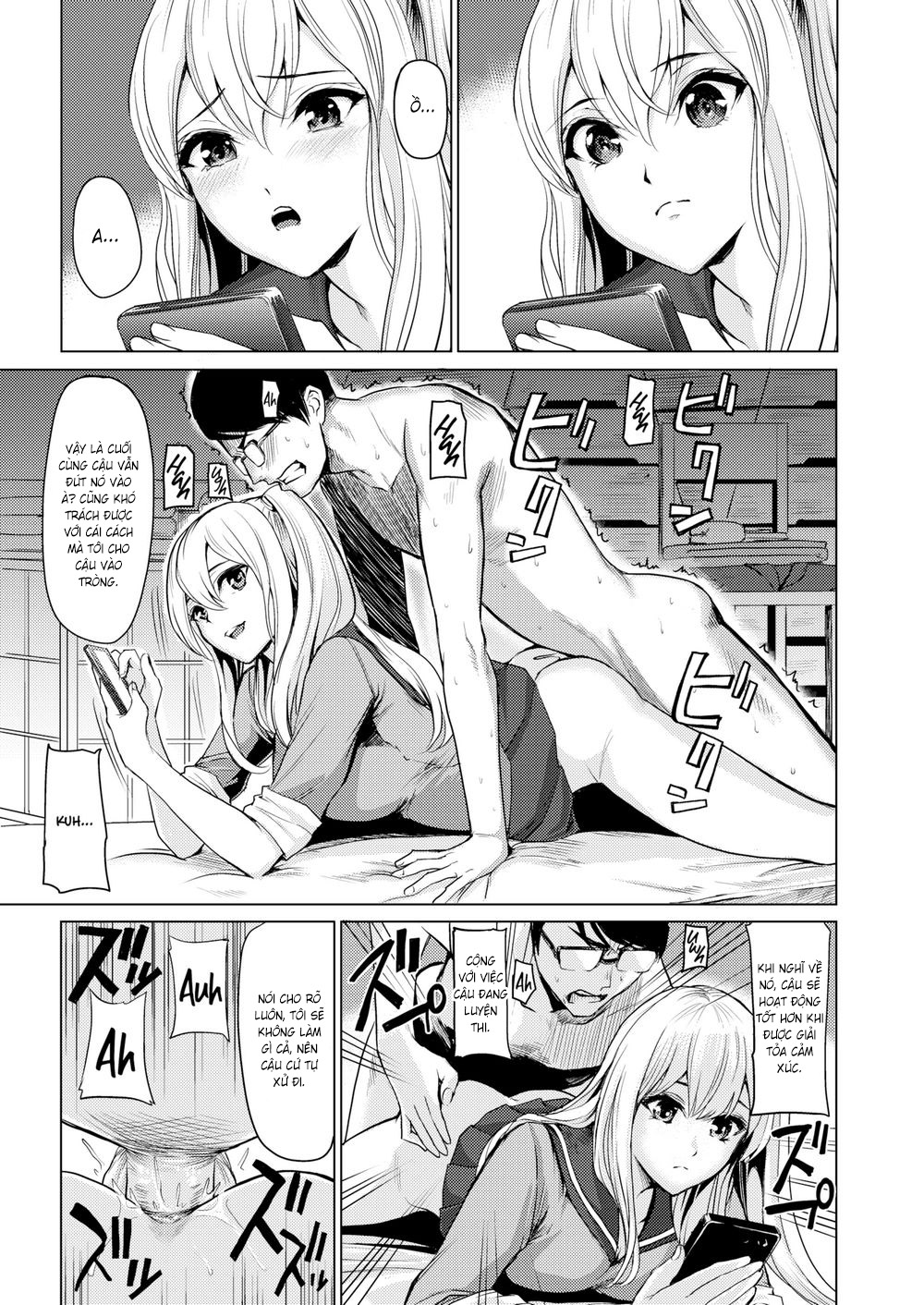 Đọc truyện hentai Bí mật đằng sau hồ bơi - Oneshot