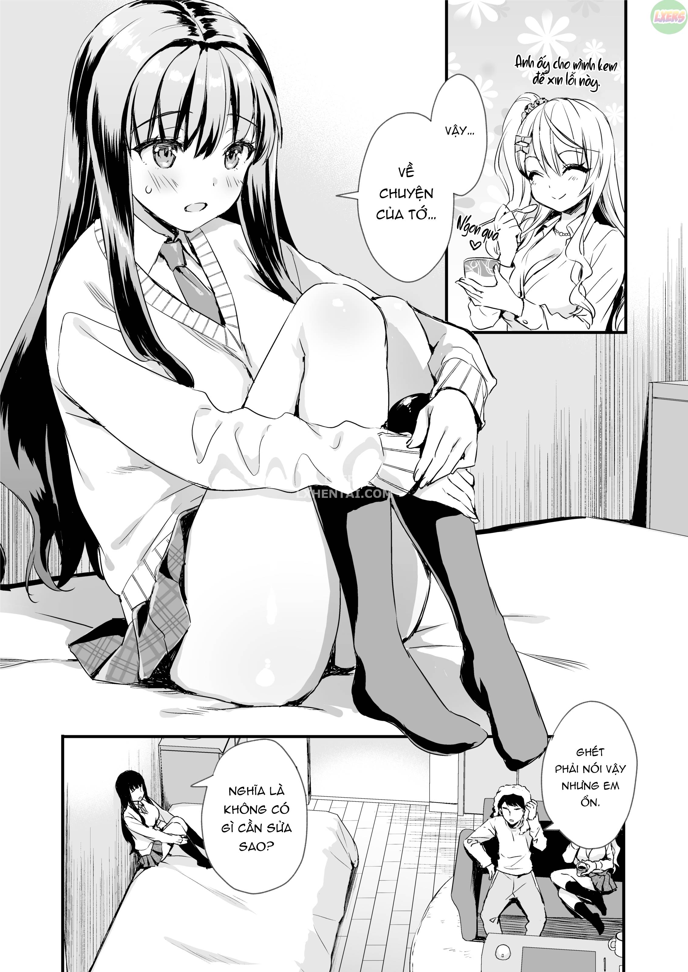 Đọc truyện hentai Tomodachi No Toshiue Kareshi Ni Renai Soudan Shite Shimatta Hanashi - Oneshot - Không che