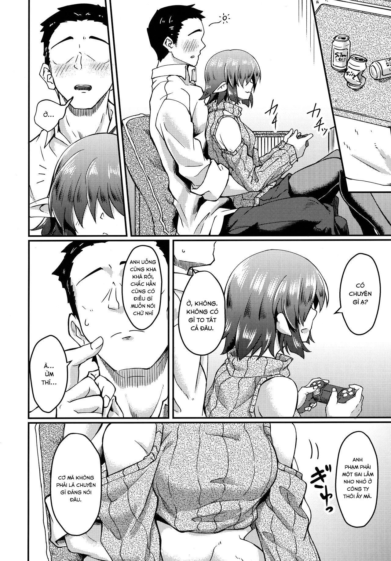 Đọc truyện hentai Sống chung một mái nhà cùng cô nàng Elf tóc che mắt - Oneshot