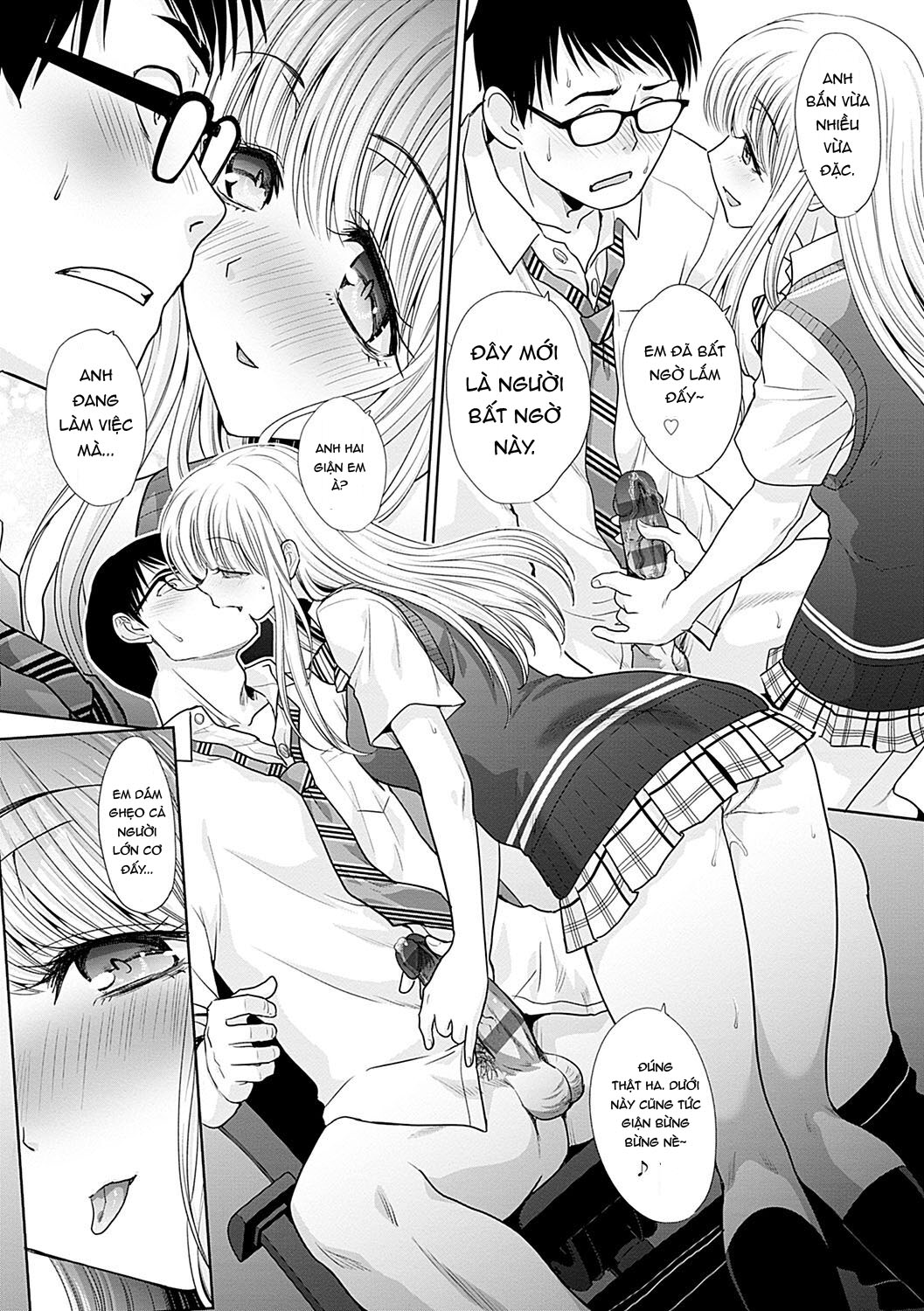 Đọc truyện hentai Gal ni Natsukareta Hanashi - Chap 9