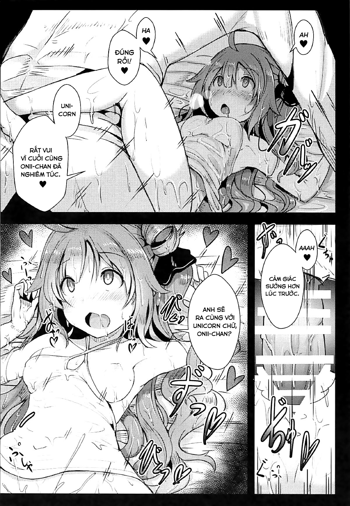 Đọc truyện hentai Together with Unicorn (Azur Lane) - Oneshot