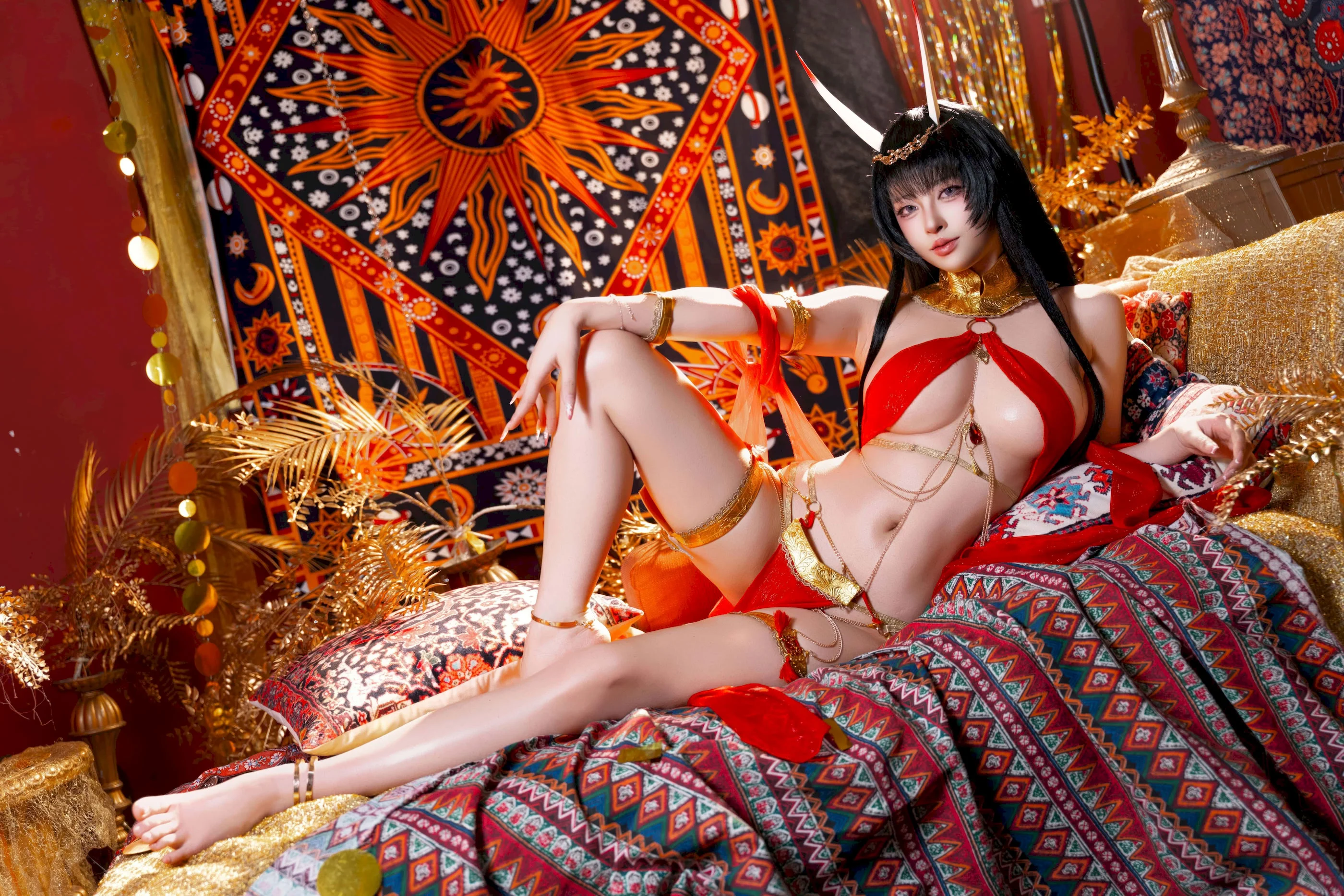 Đọc truyện hentai Tuyển tập Albums siêu phẩm Cosplay - Chap 1387 - Yuno Shimizu - Azur Lane Noshiro Dancer