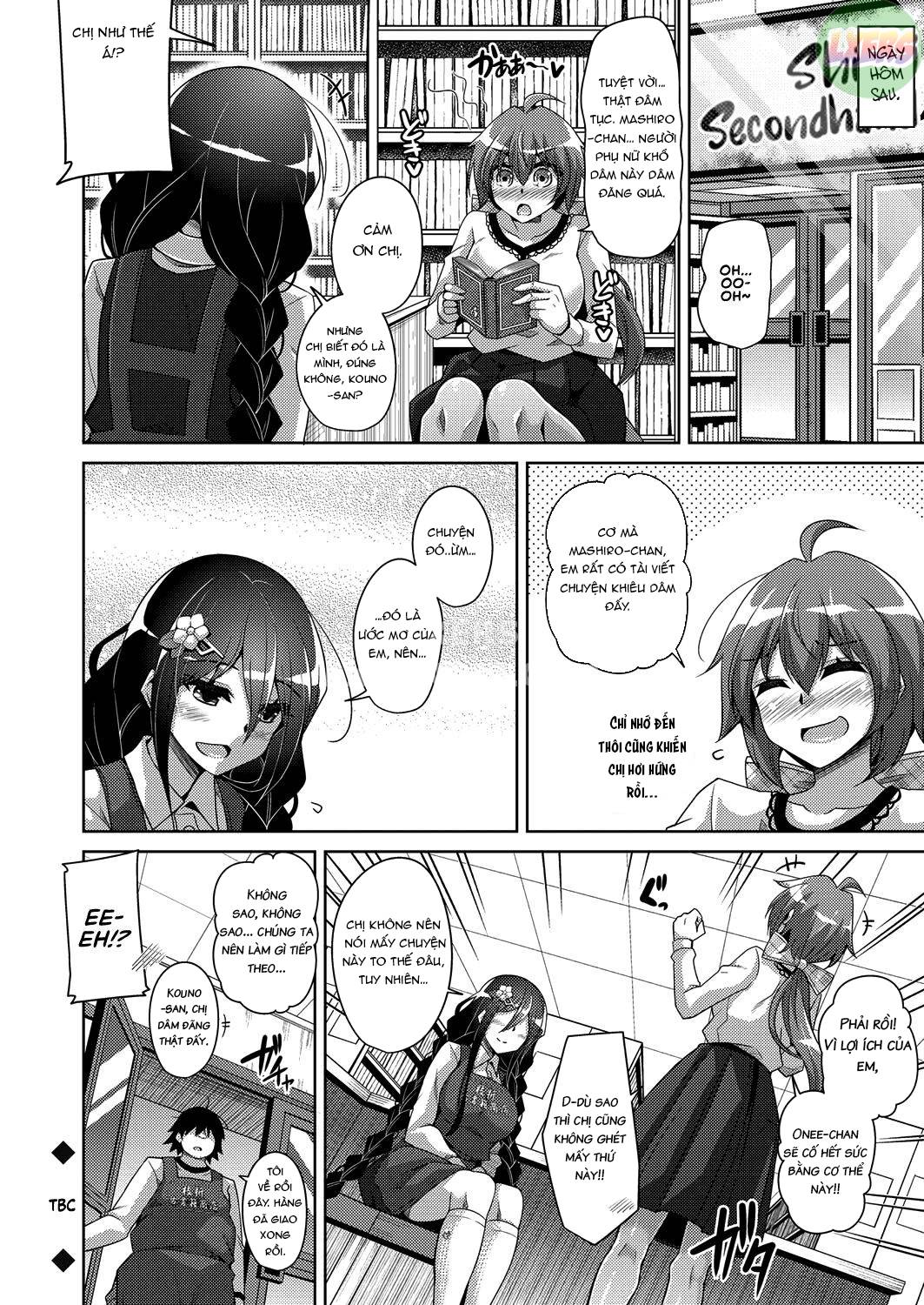 Đọc truyện hentai A Bitch Rose Shrouded In Books - Chap 5