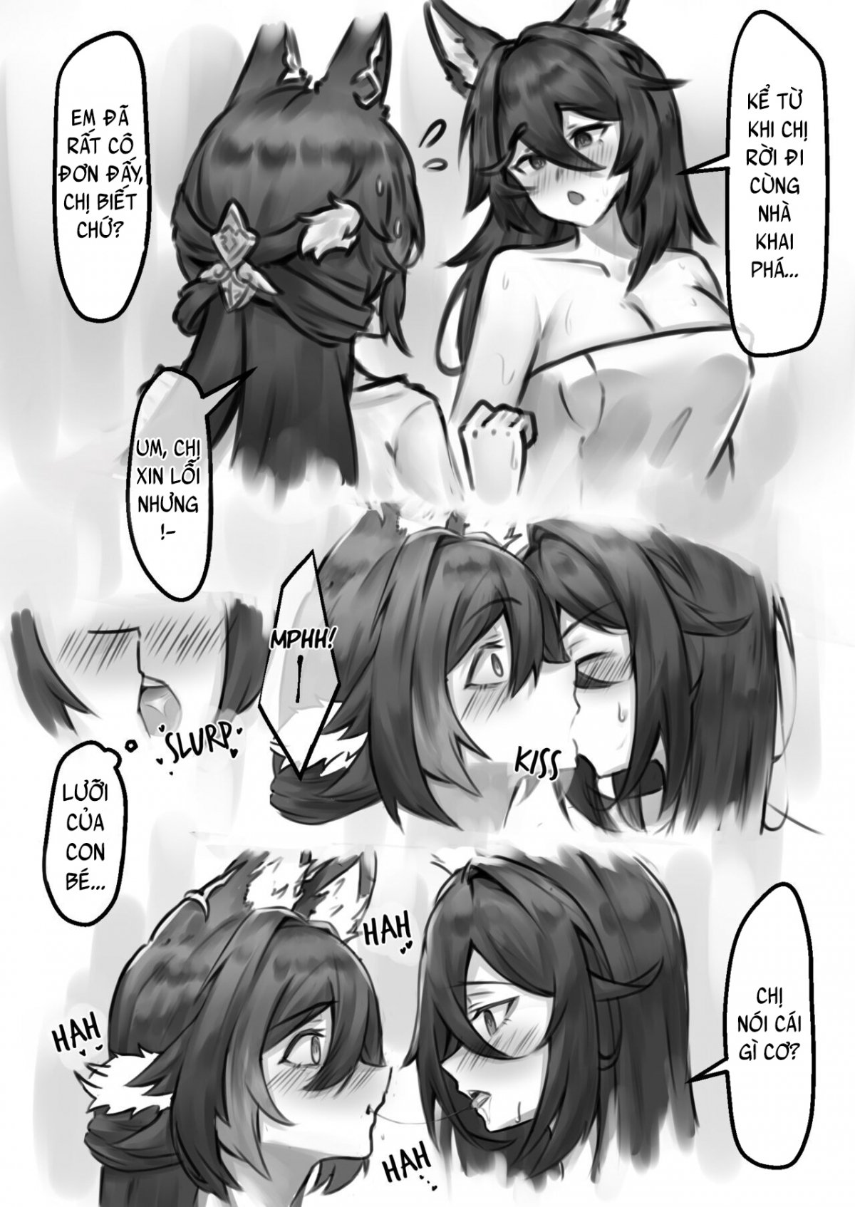 Đọc truyện hentai Đêm cùng Tingyun và Yukong - Oneshot