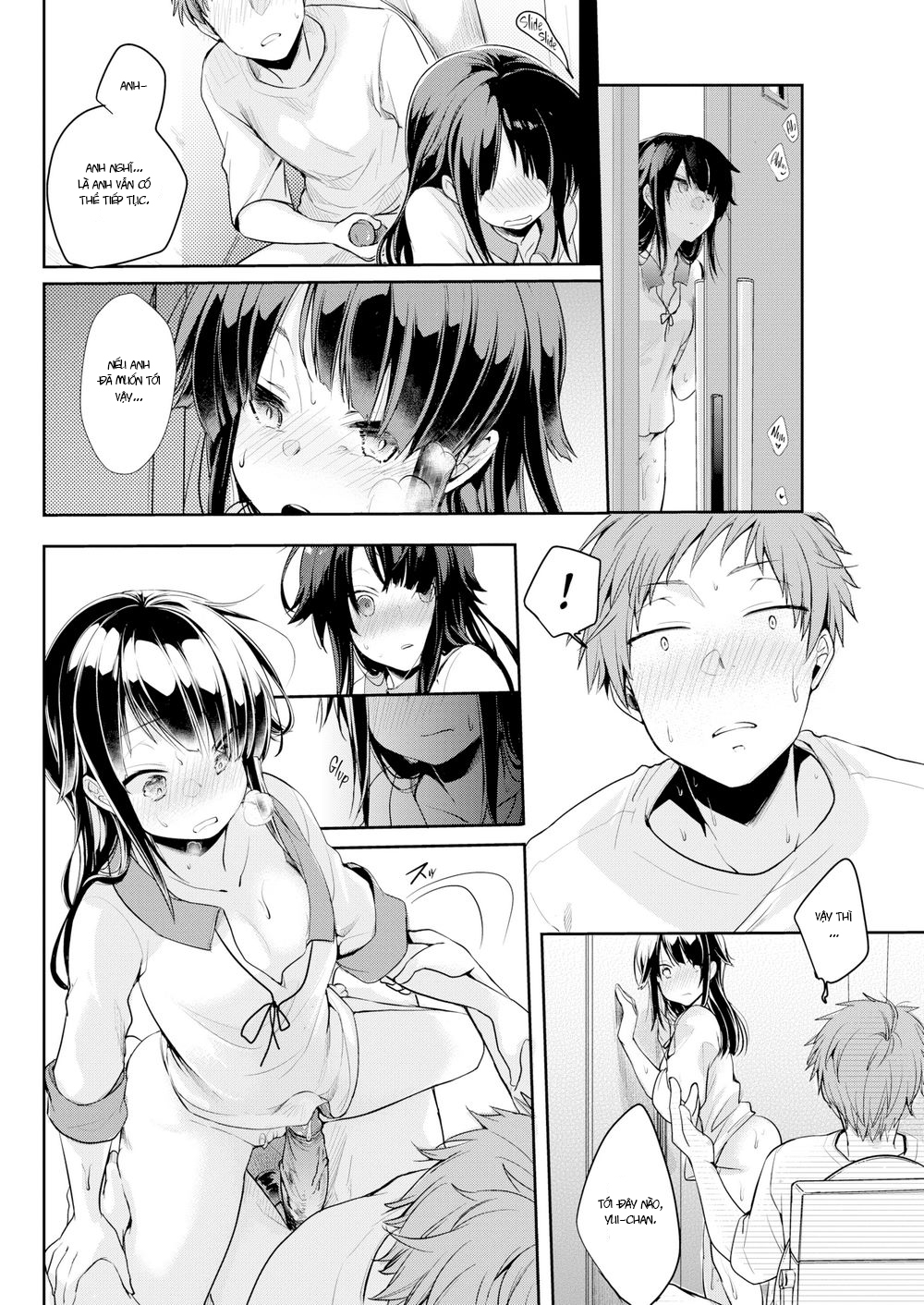 Đọc truyện hentai Tình Huống Khó Đỡ Của 3 Chị Em - Oneshot