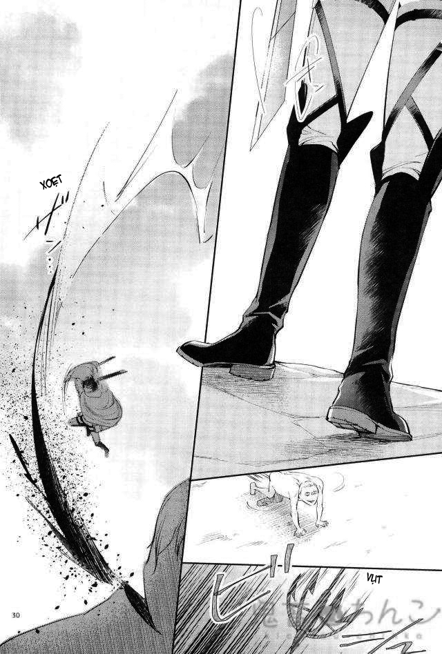 Đọc truyện hentai Ánh sáng phía bên kia (Shingeki no Kyojin) - Oneshot