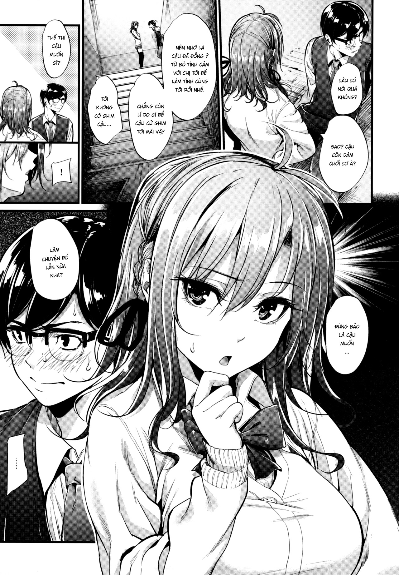 Đọc truyện hentai Cô nàng miệng nóng tim mềm - Chap 2