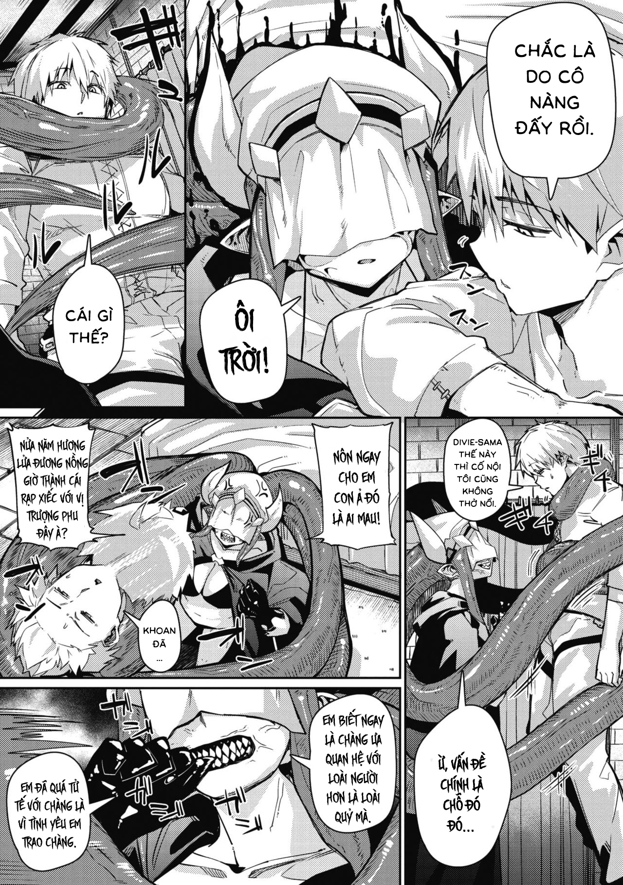 Đọc truyện hentai Love-Love Devil Tentacle - 1Shot