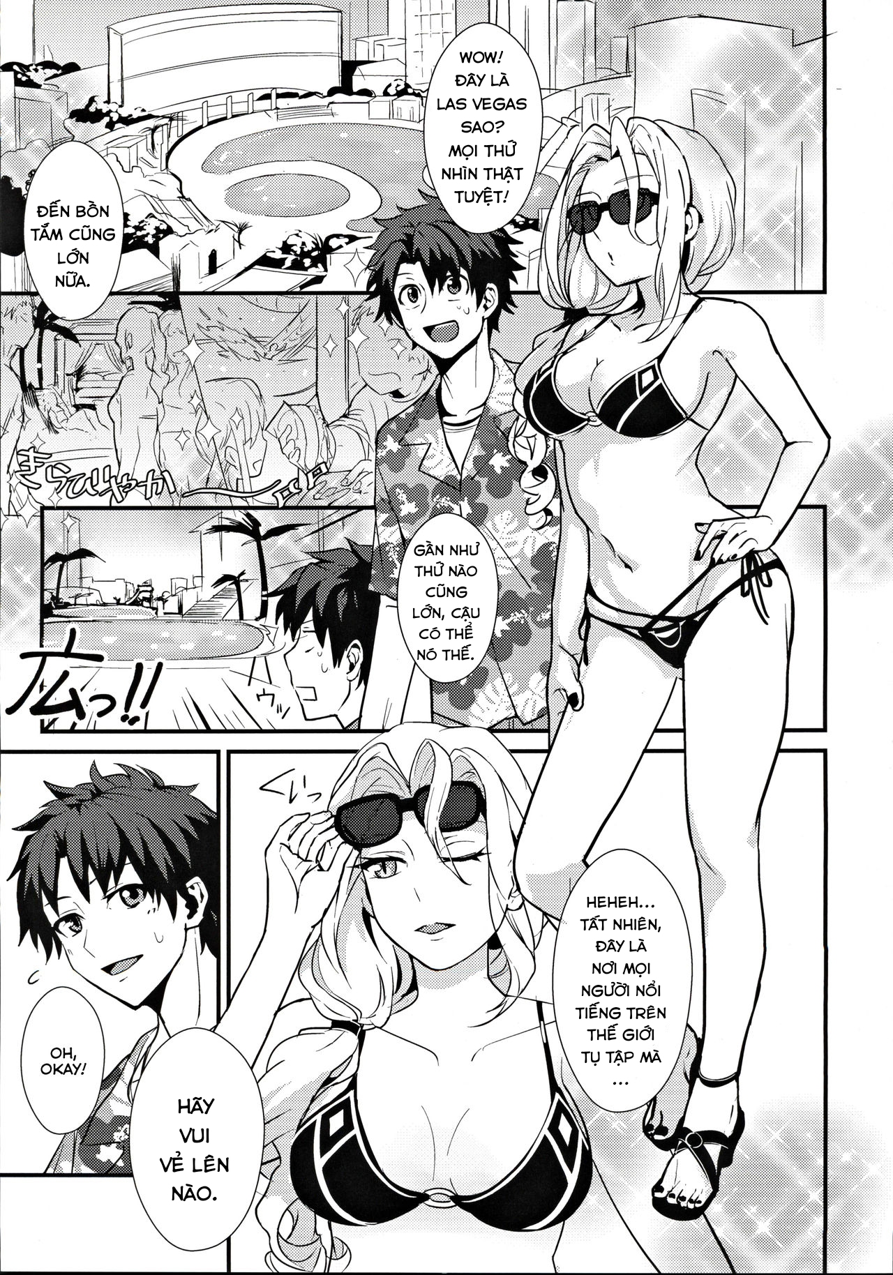 Đọc truyện hentai POOL SIDE MIRAGE - Oneshot