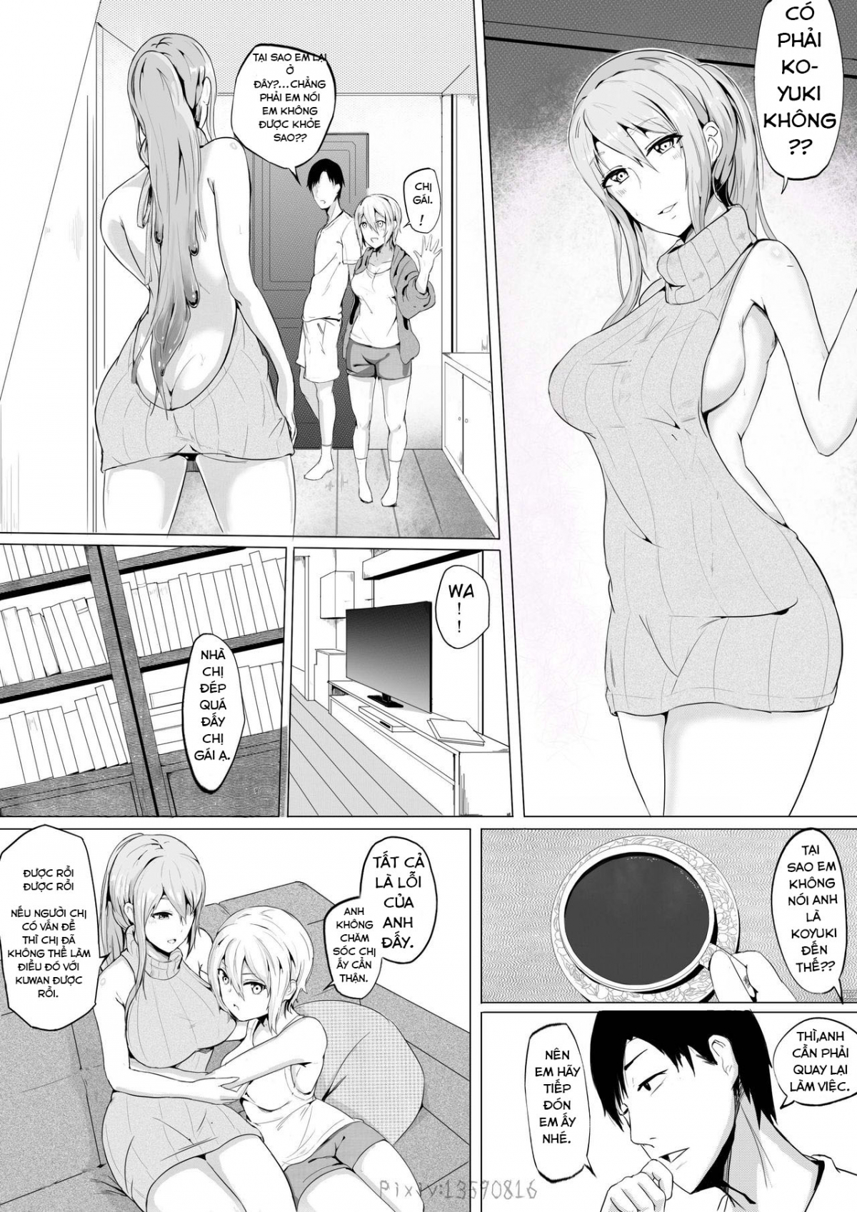 Đọc truyện hentai Thịt sống - Oneshot