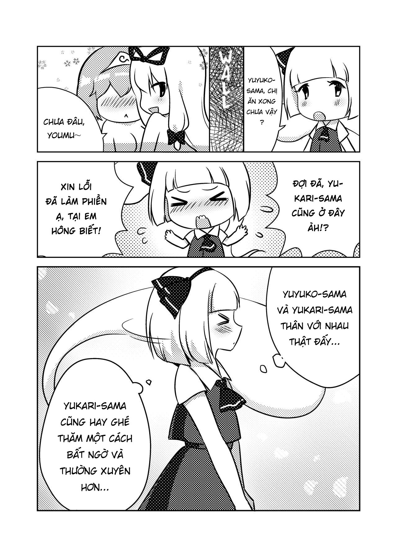 Đọc truyện hentai Let's Soak in the Hot Spring! (Touhou) - Oneshot