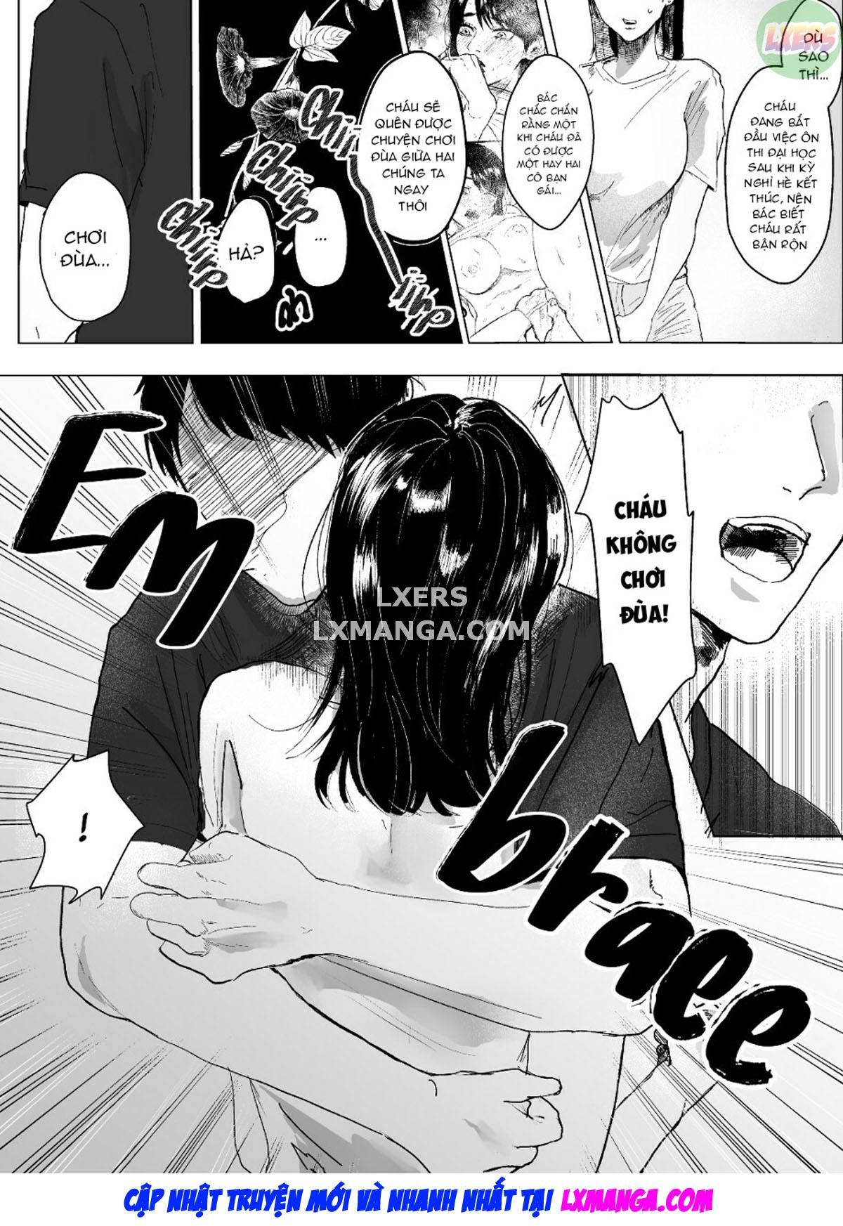 Đọc truyện hentai Lan can dì nóng bỏng của tôi - Oneshot