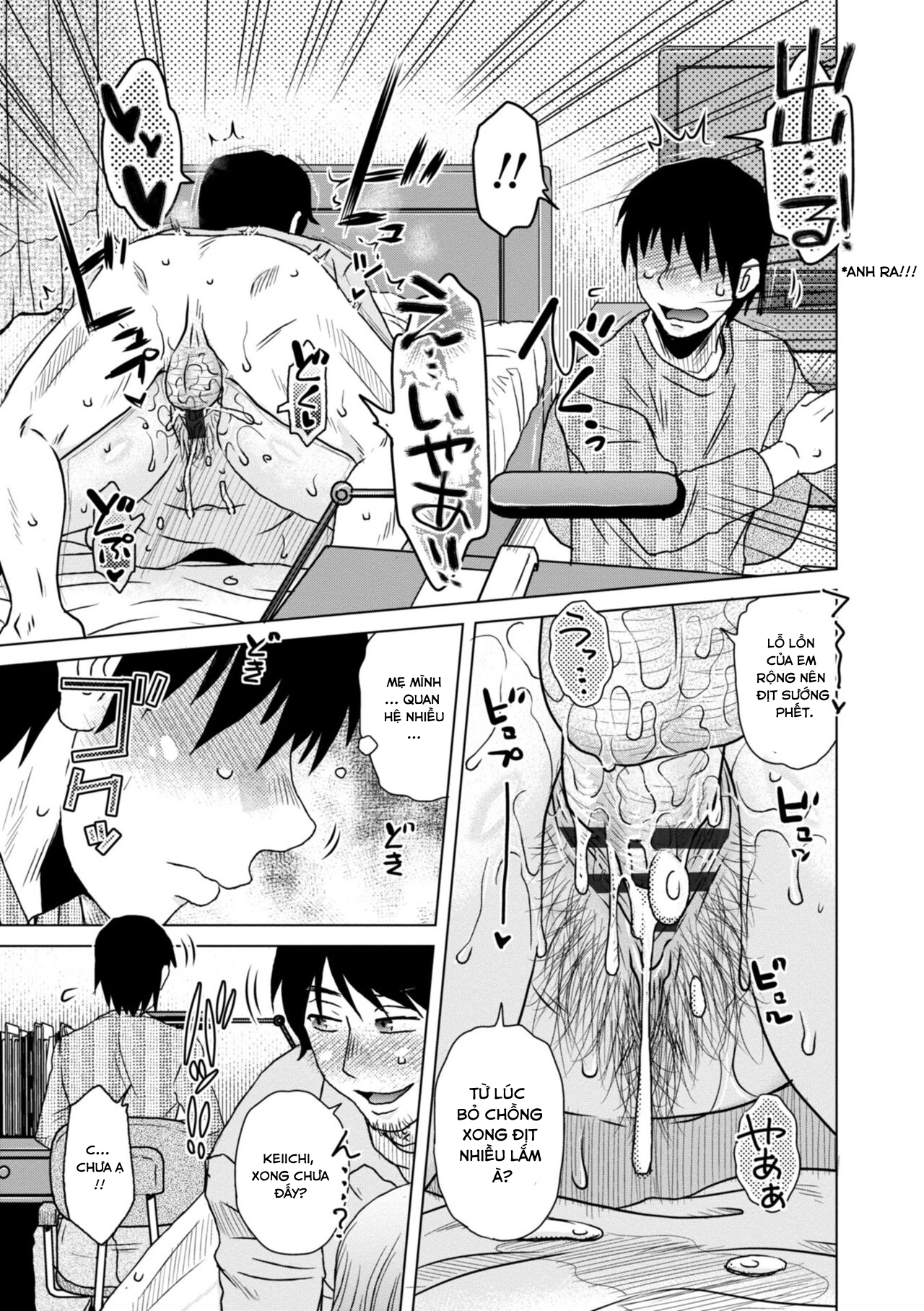 Đọc truyện hentai A... Sugoi Mama no Naka - Great!! Mom's Vagina - Chap 2