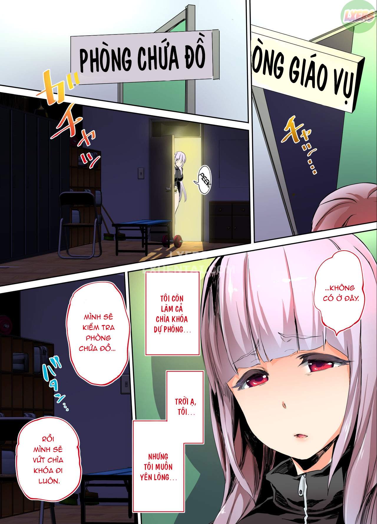 Đọc truyện hentai Rikujoubu Buchou To Fukubuchou Wa Ore No Nama Onaho!!! - Chap 1