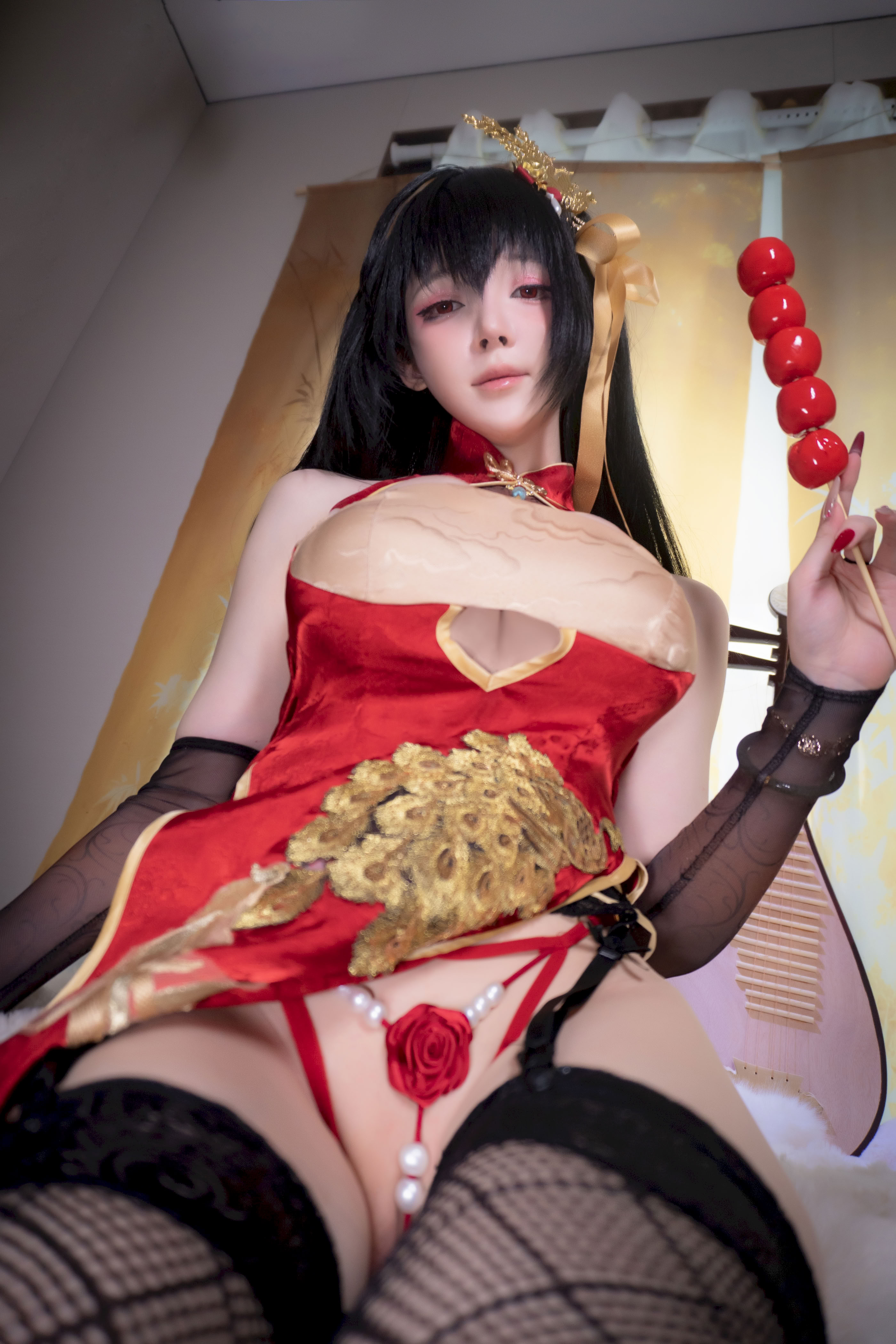 Đọc truyện hentai Tuyển tập Albums siêu phẩm Cosplay - Chap 1411 - Yi Xiaoyangze Dafeng Cheongsam