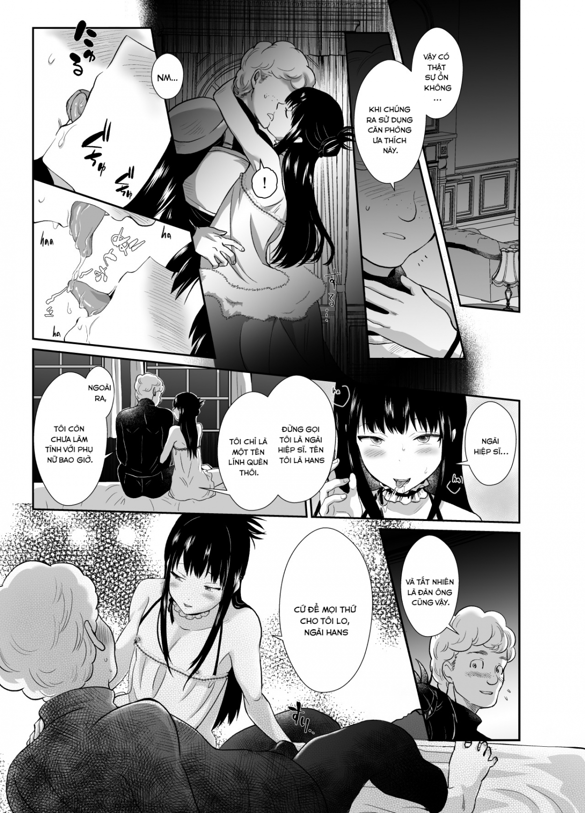Đọc truyện hentai Kawaisou na Ouji-sama wa Warui Mahou de Oshiro no Mesu Benki ni Sarete Shimaimashita - Chap 1