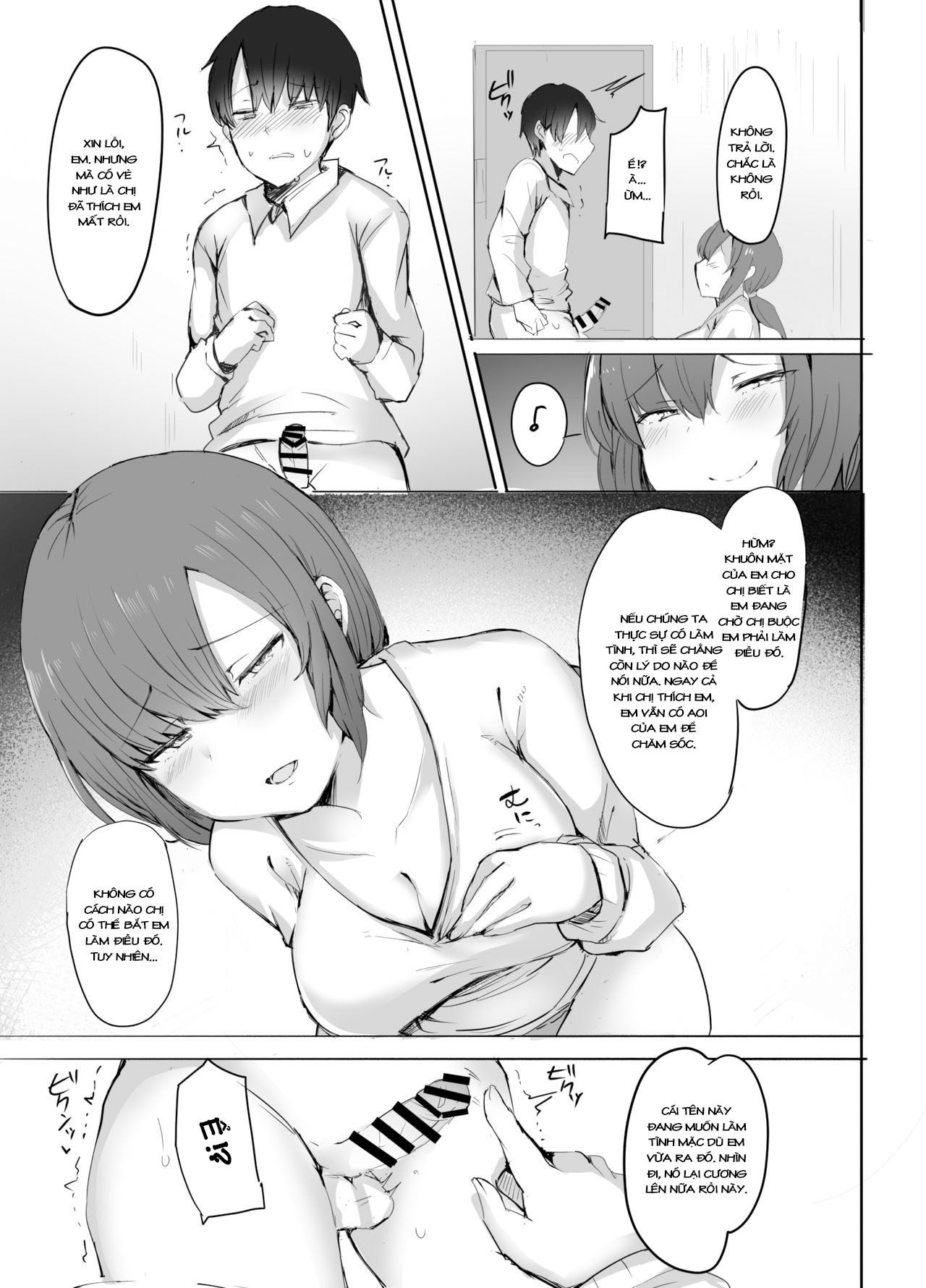 Đọc truyện hentai Lần đầu của tôi với chị của người yêu - Oneshot