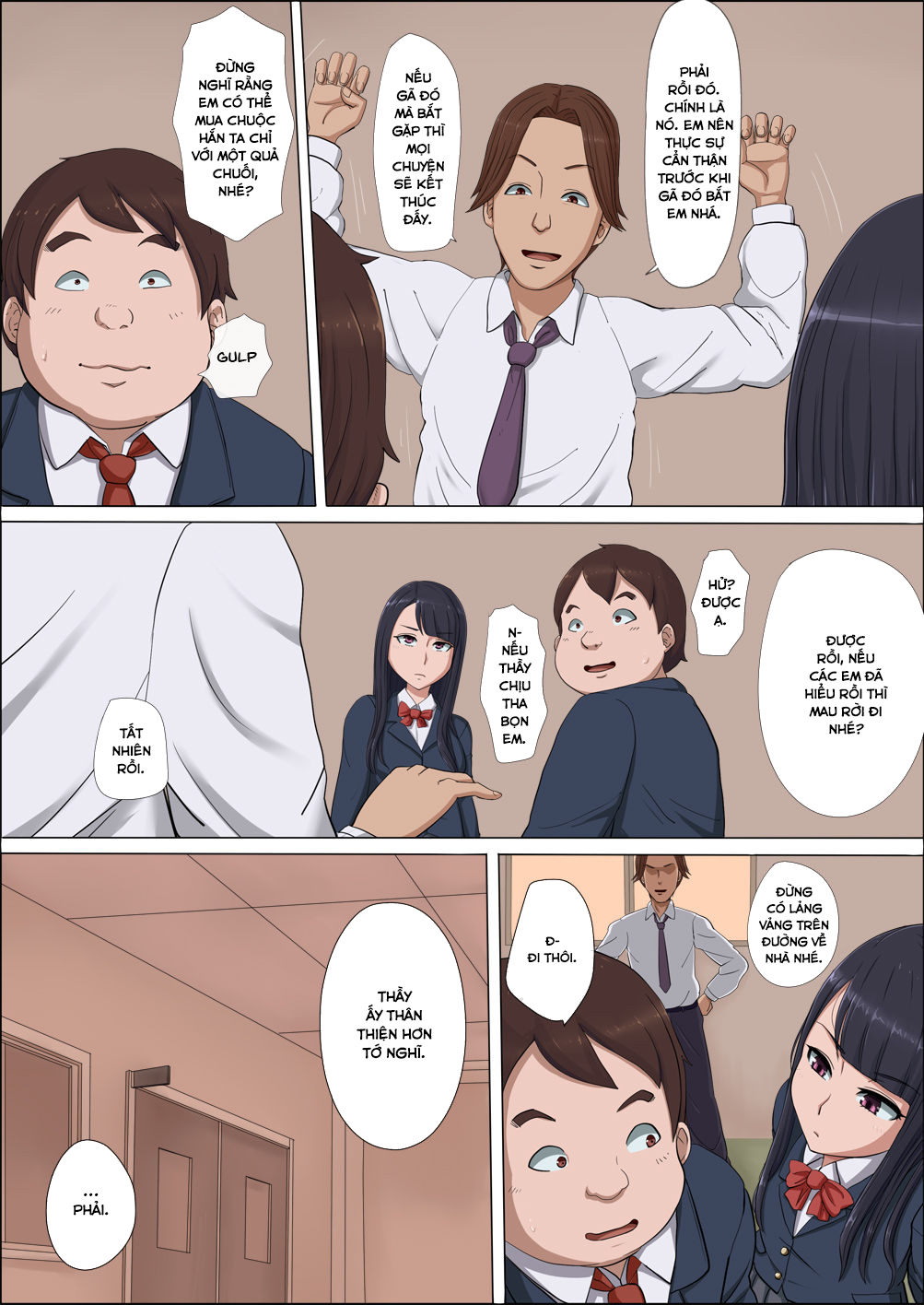 Đọc truyện hentai NETORI nhỏ bạn gái của thằng học sinh béo ú - Chap 1: Con mồi ngon